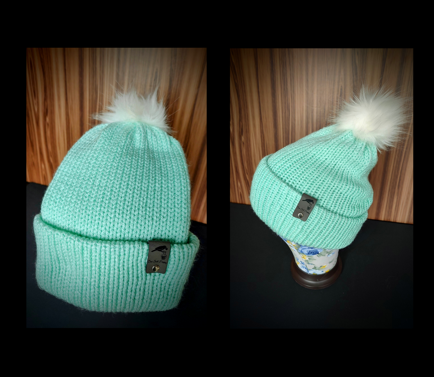Solid Pom-Pom Hats