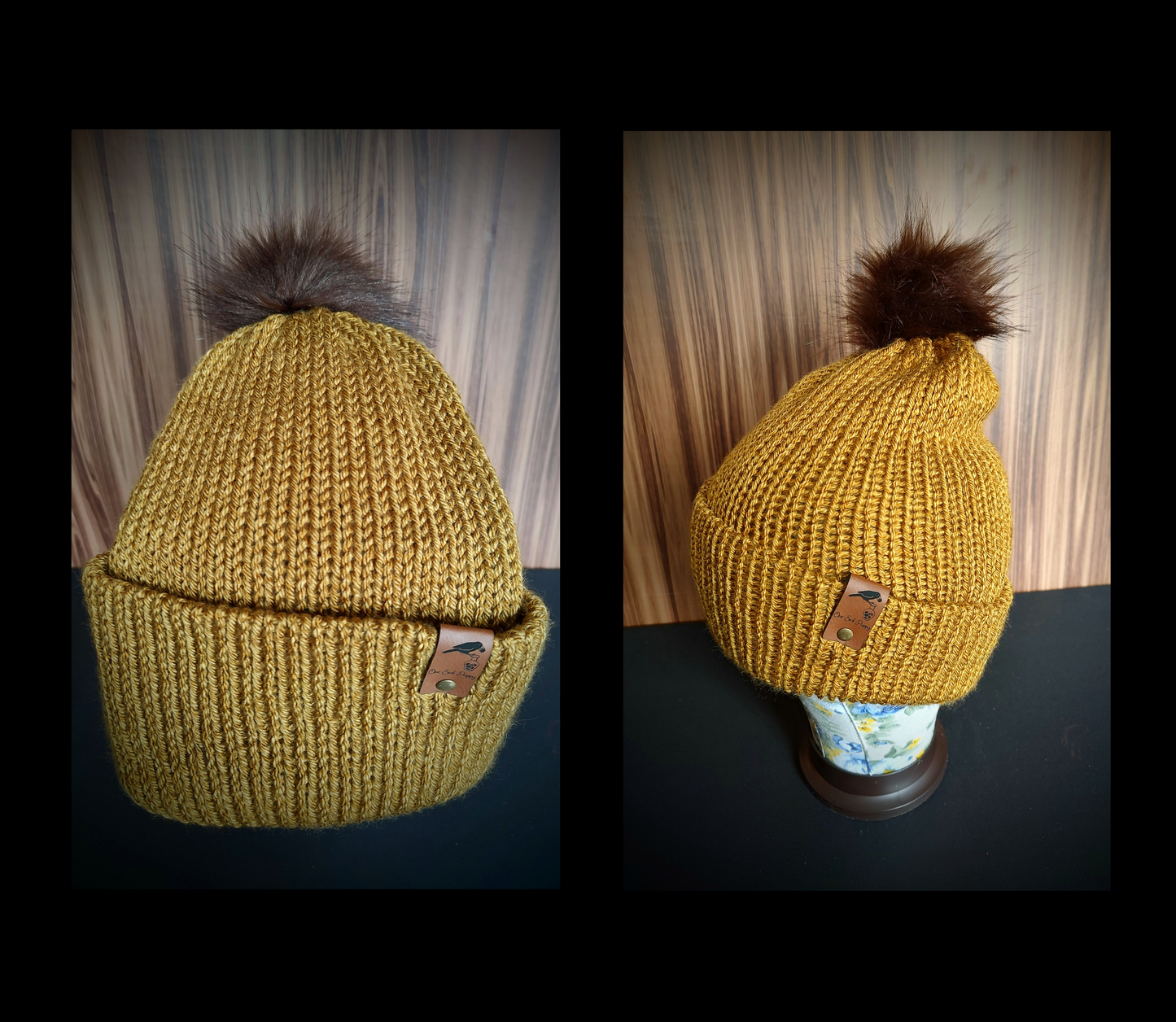 Solid Pom-Pom Hats