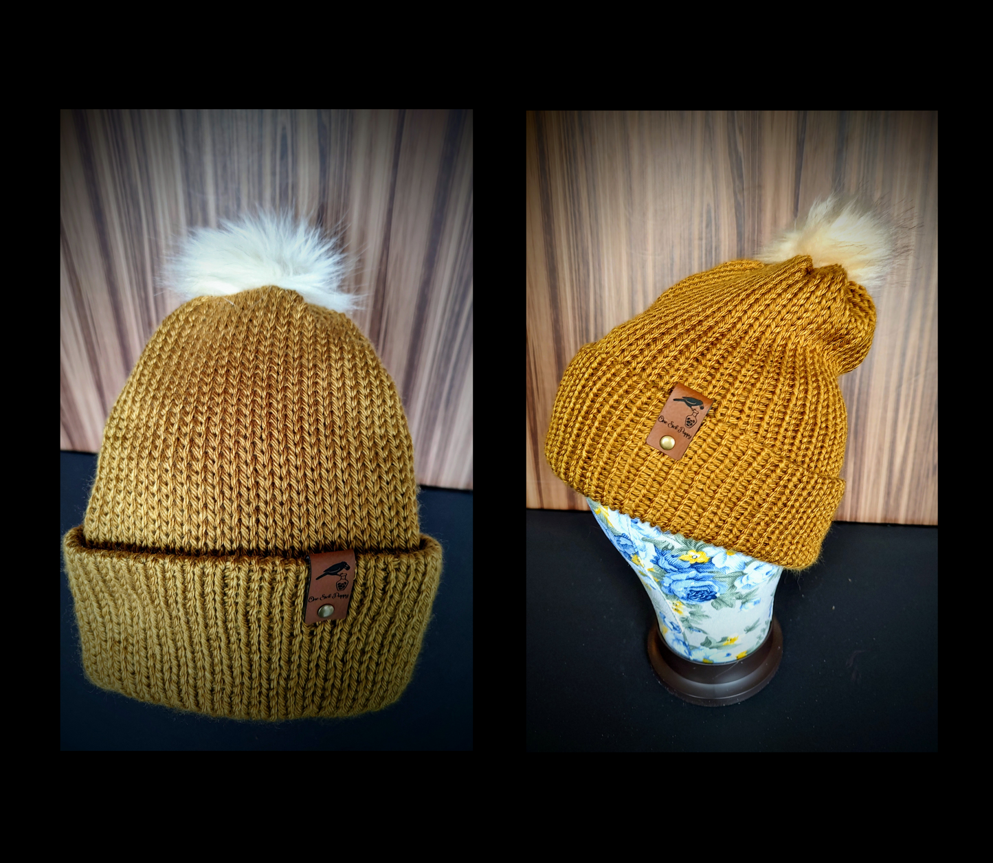 Solid Pom-Pom Hats