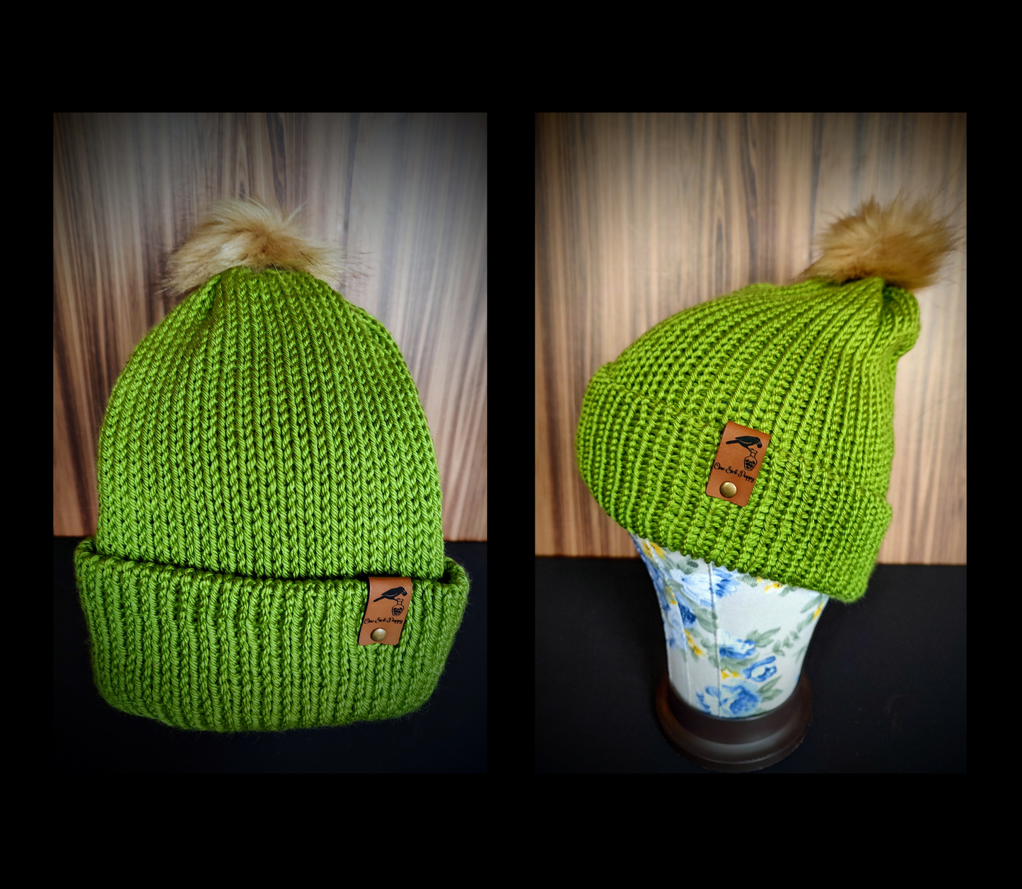 Solid Pom-Pom Hats