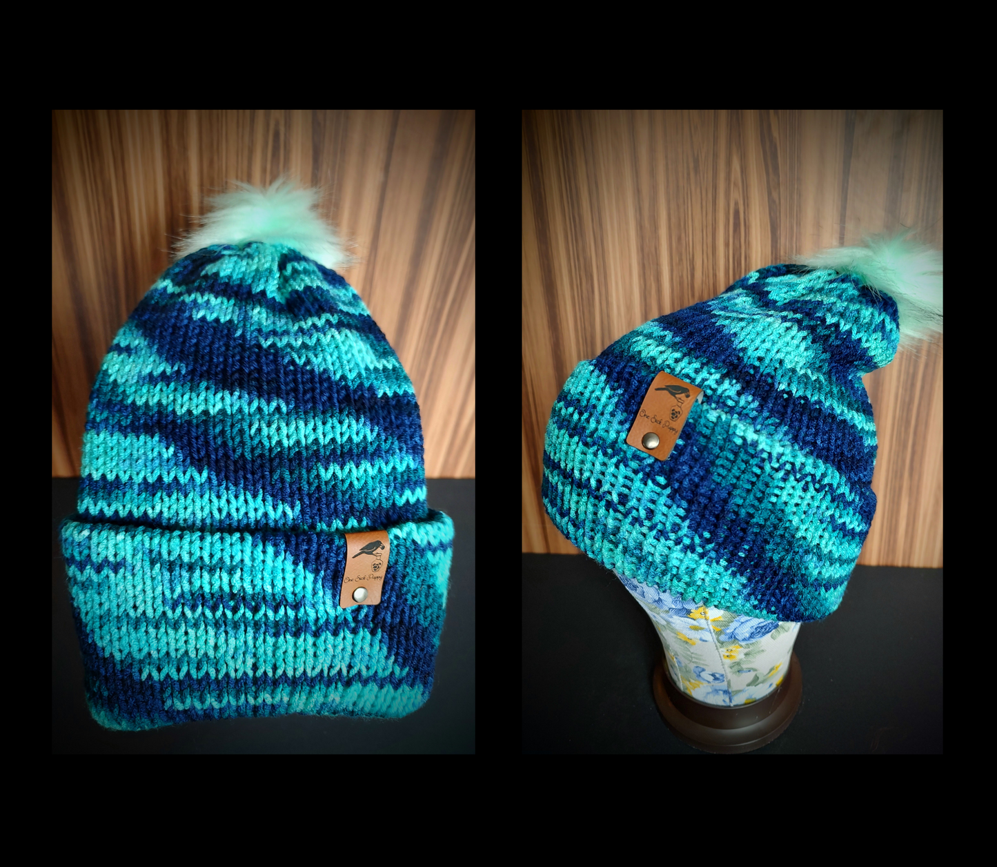 Multi Colored Pom-Pom Hats