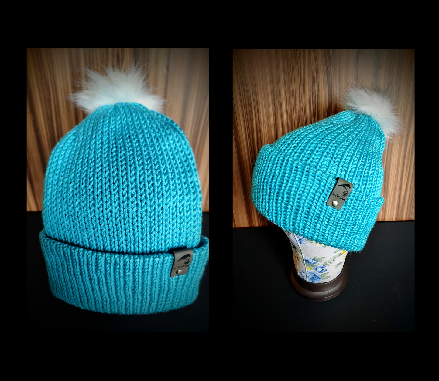 Solid Pom-Pom Hats