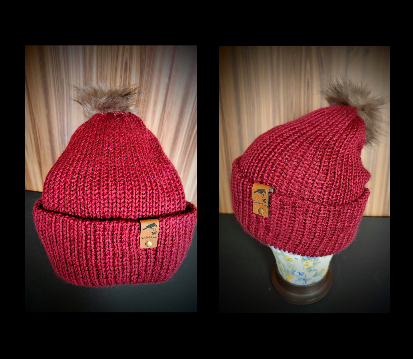 Solid Pom-Pom Hats