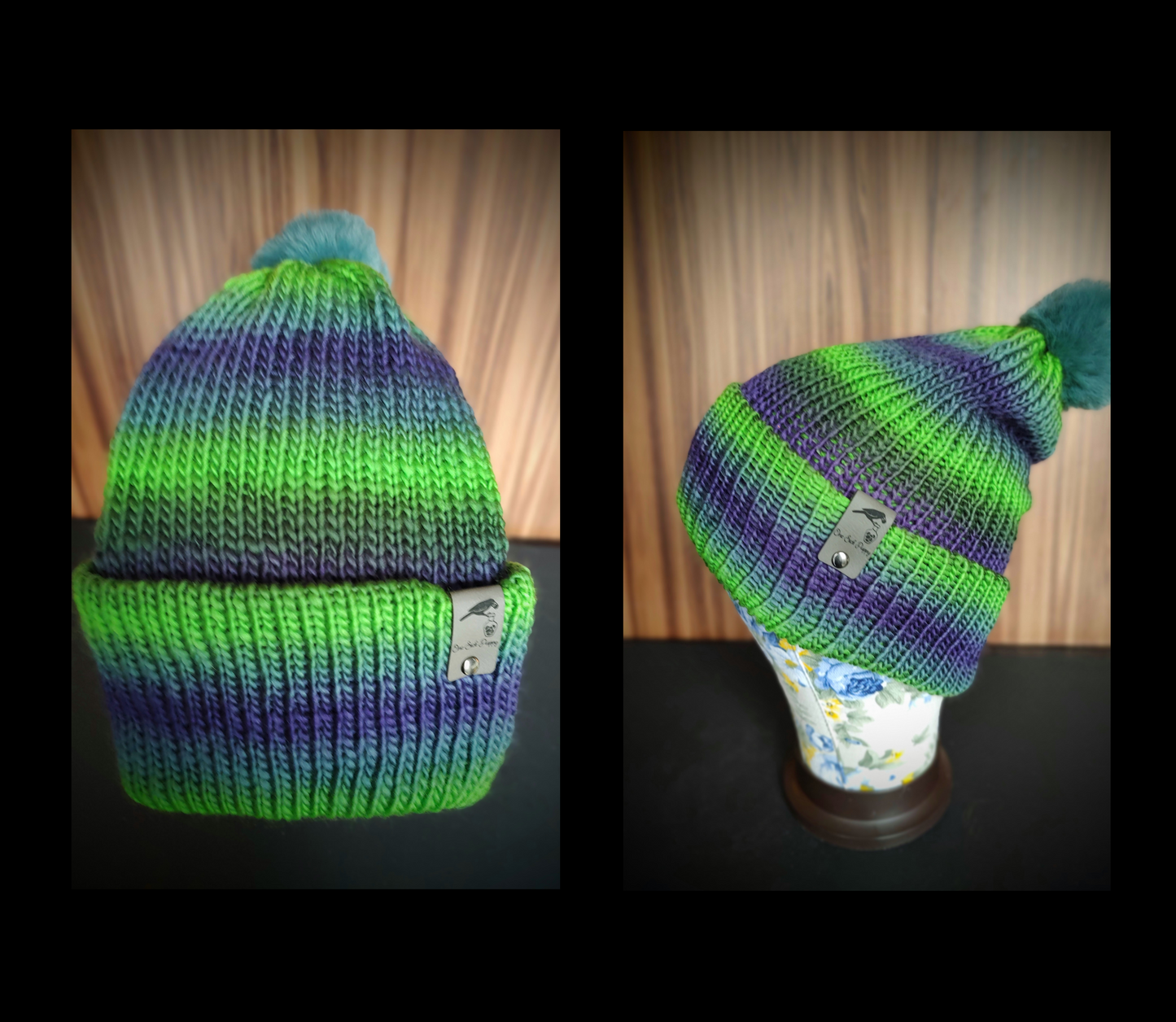 Multi Colored Pom-Pom Hats