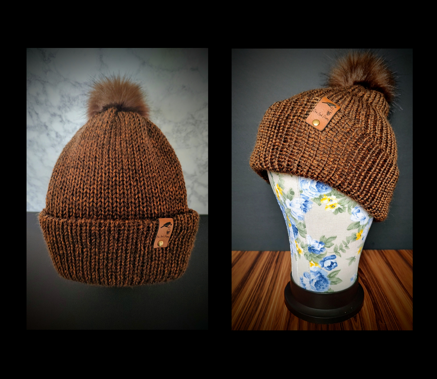 Solid Pom-Pom Hats