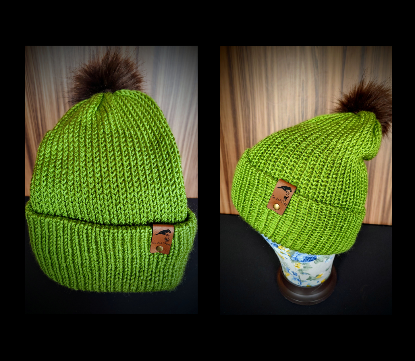 Solid Pom-Pom Hats