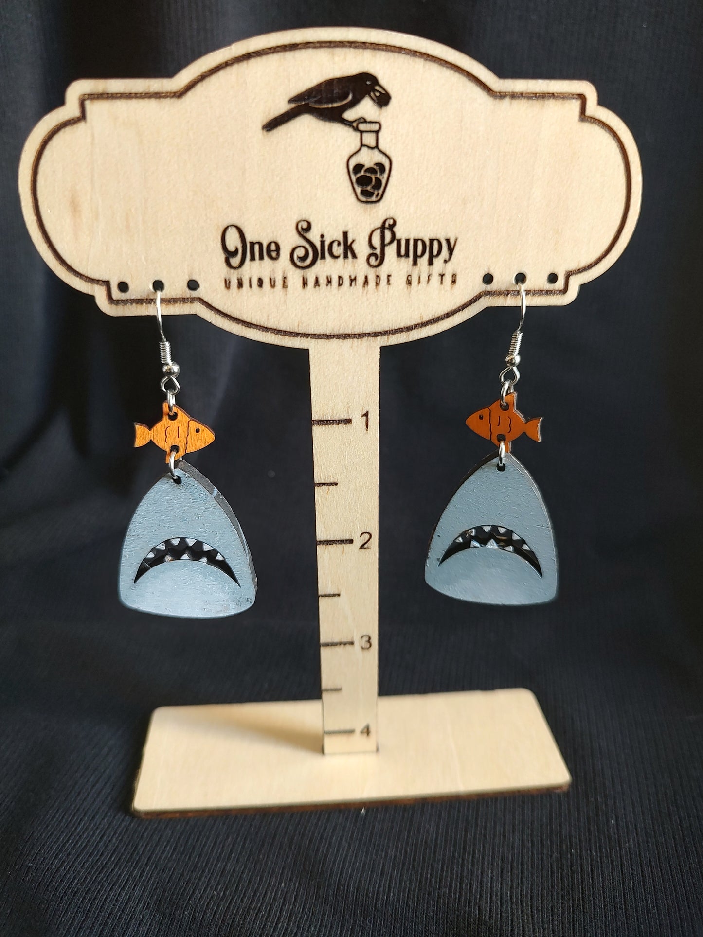 Shark Attack Earrings