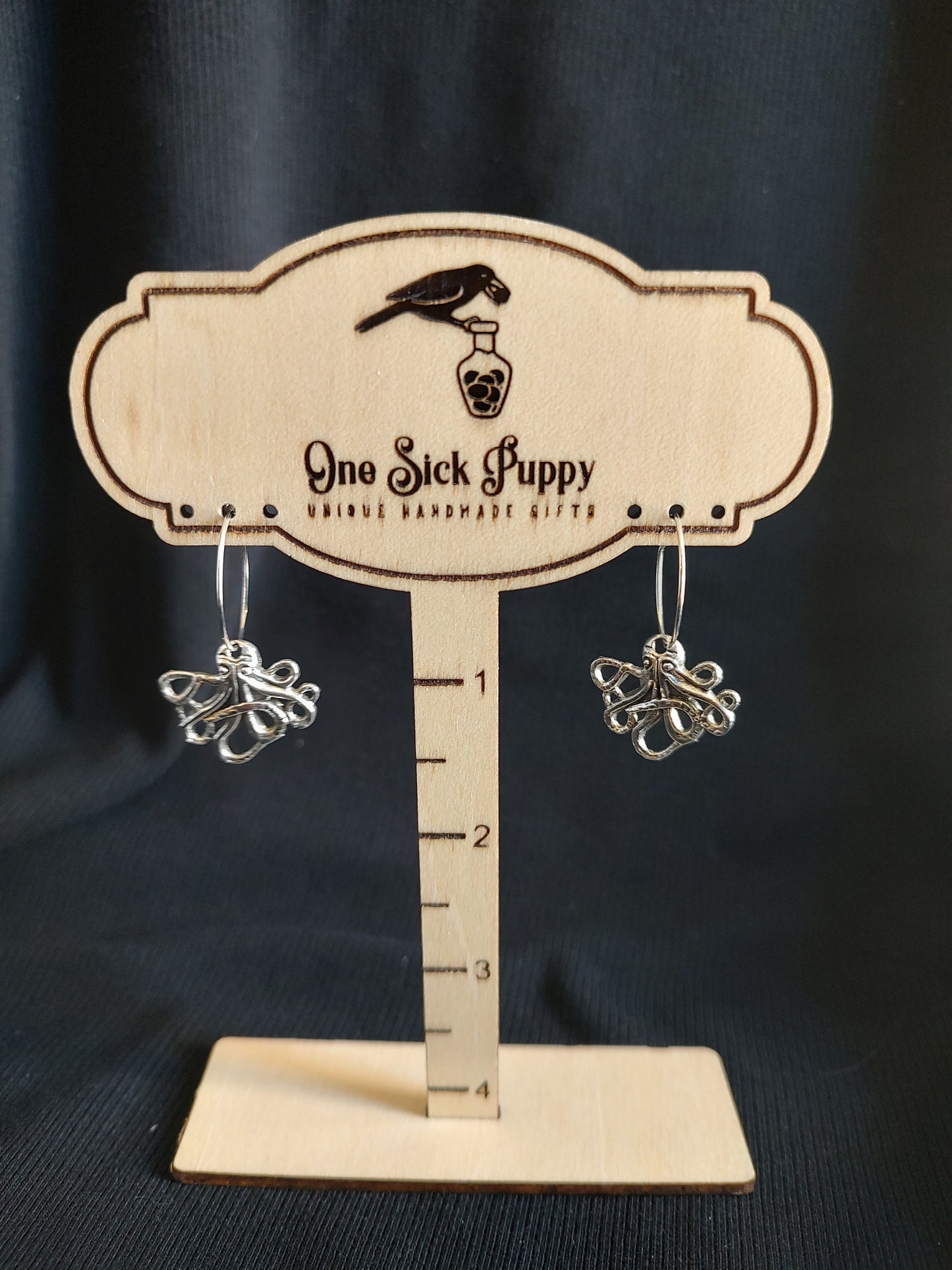 Octopus Earrings