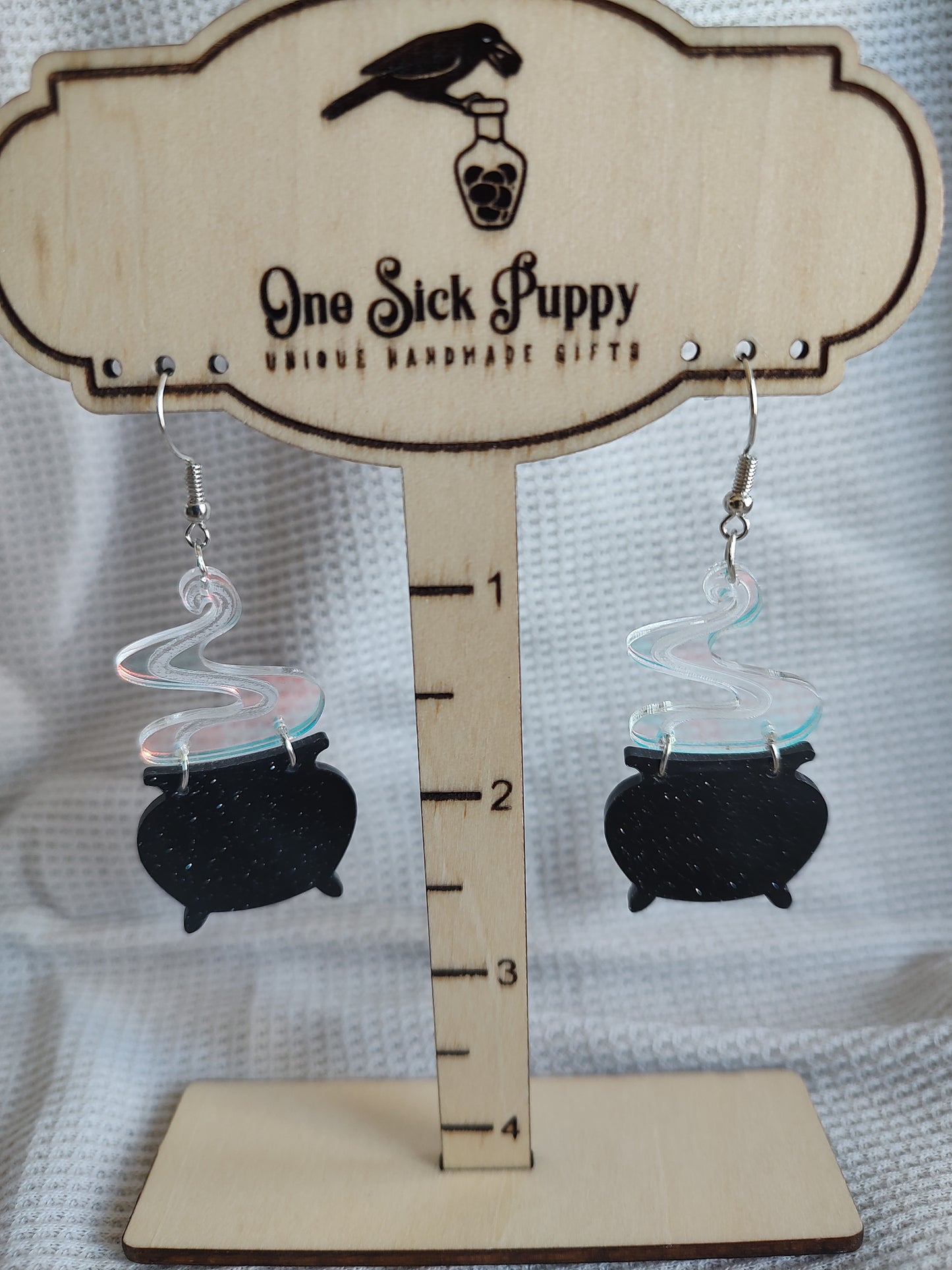 Cauldron Dangle Earrings