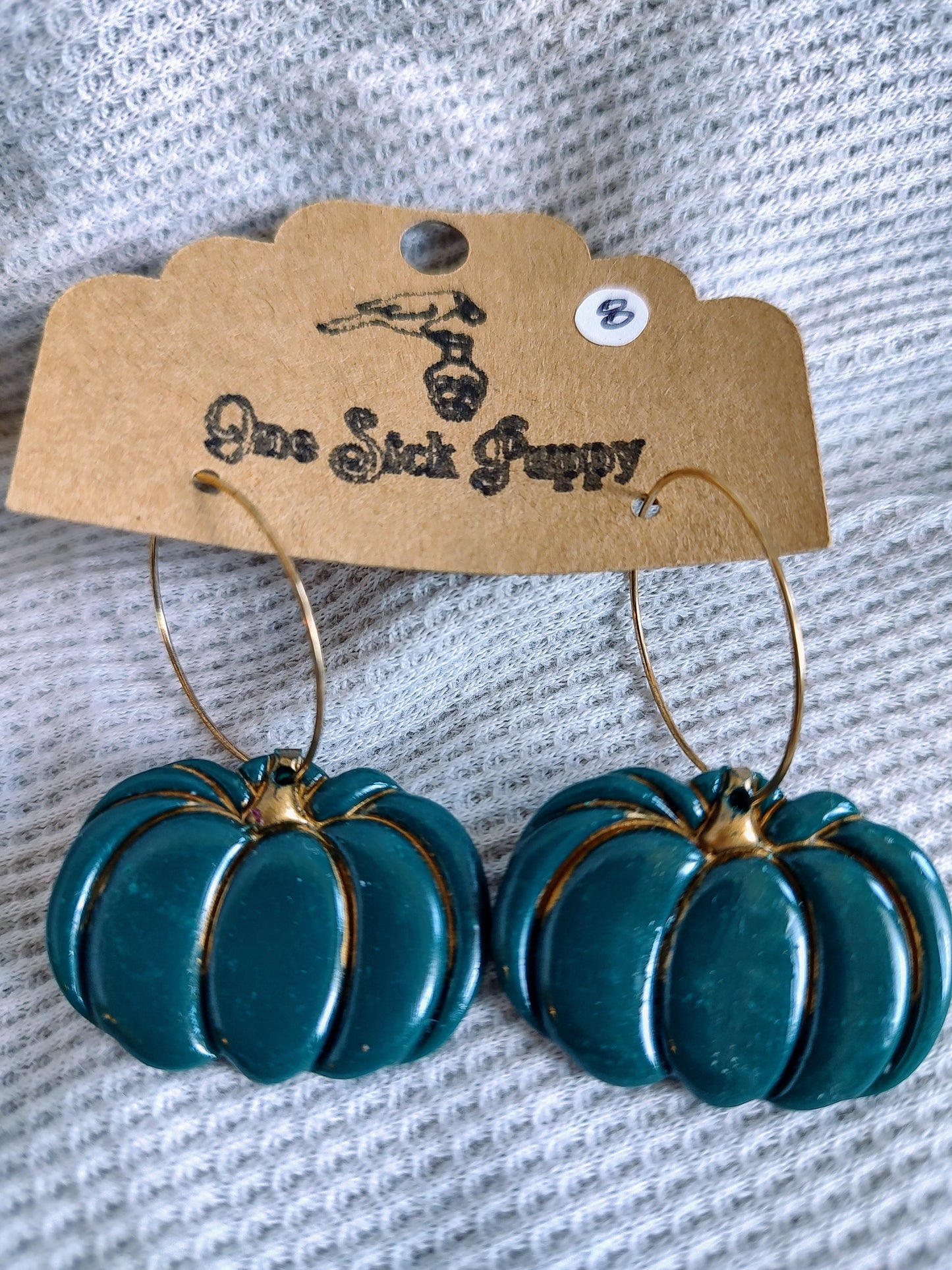 Jewel Pumpkin Earrings