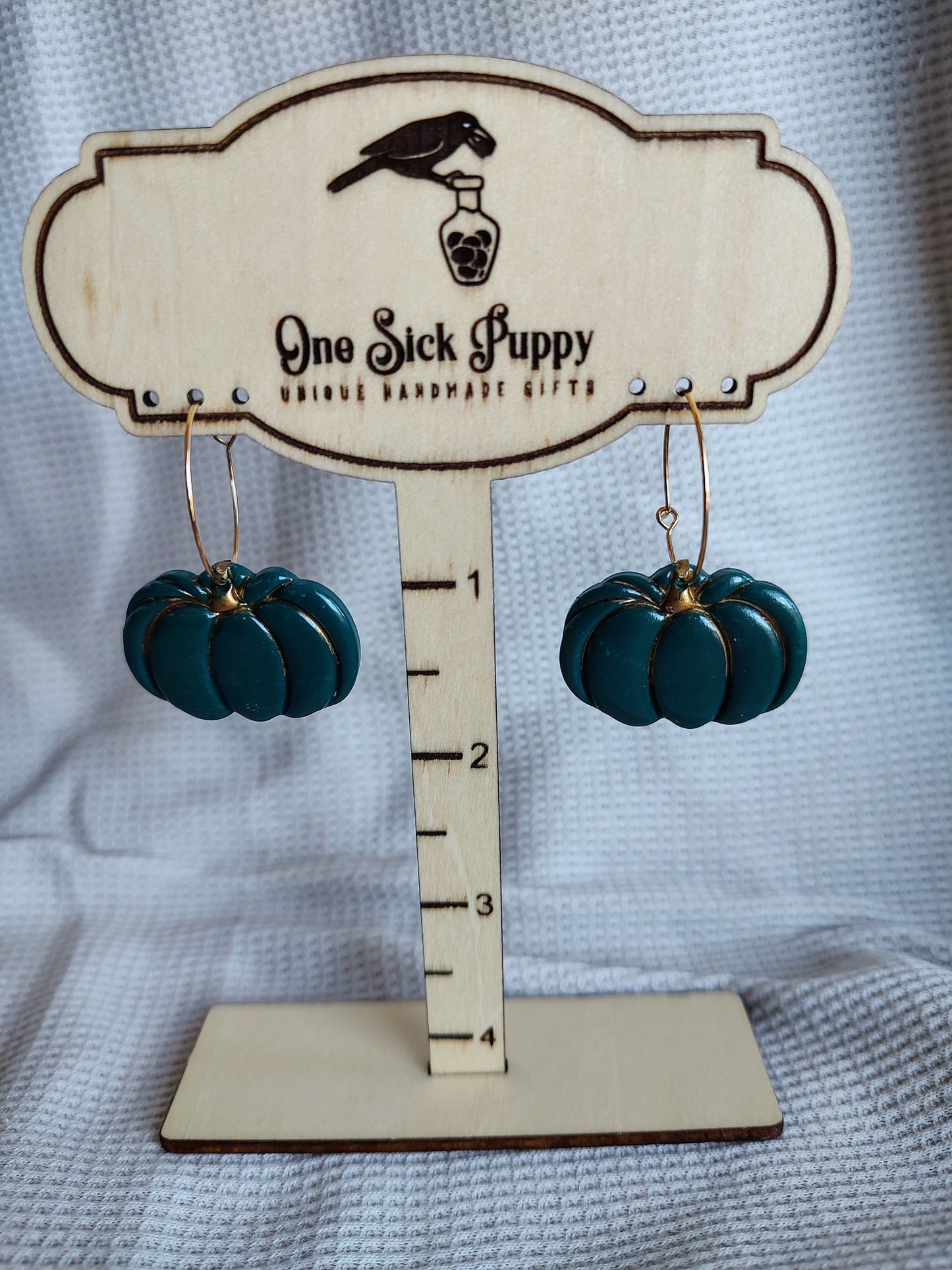 Jewel Pumpkin Earrings