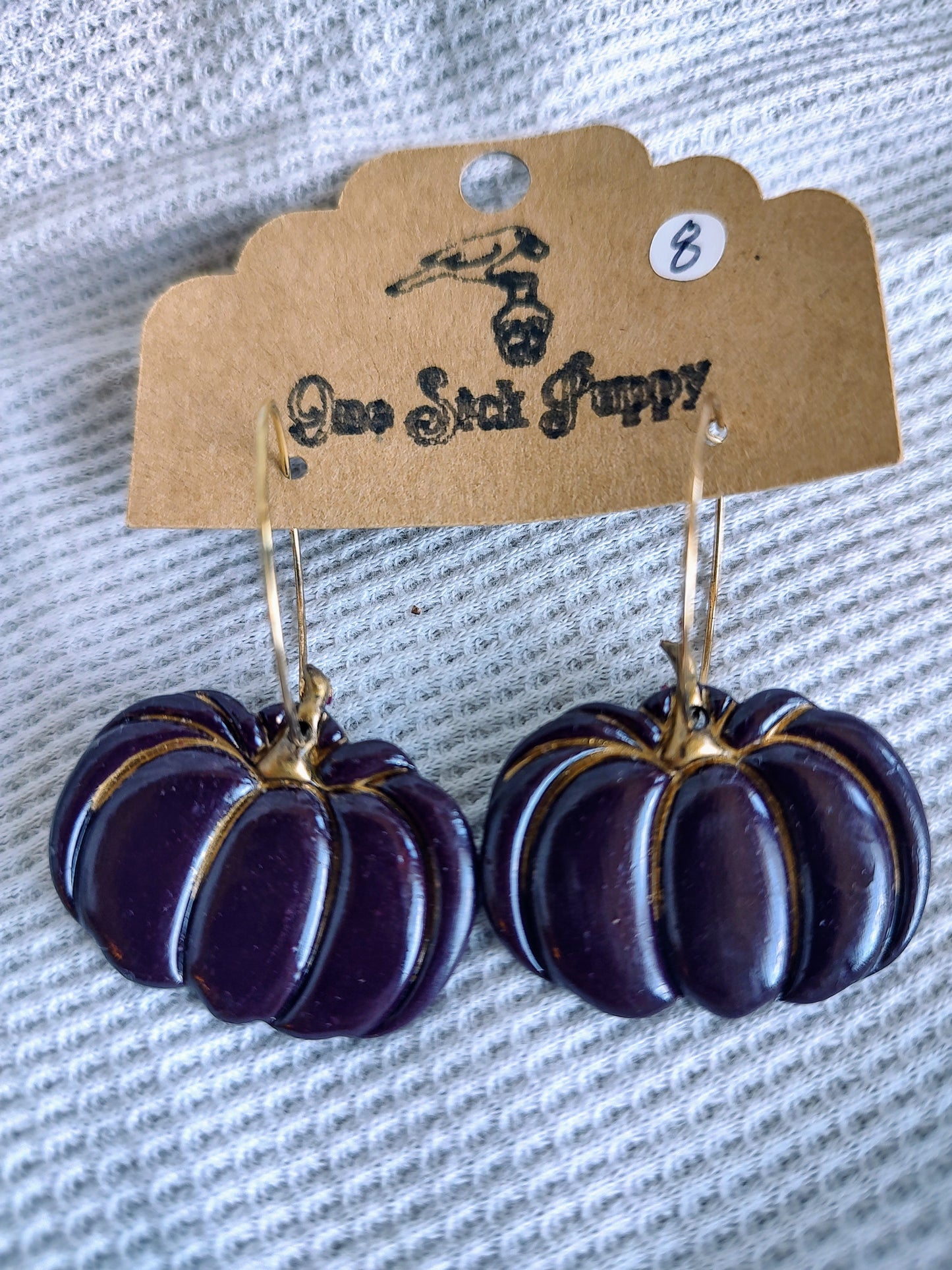 Jewel Pumpkin Earrings