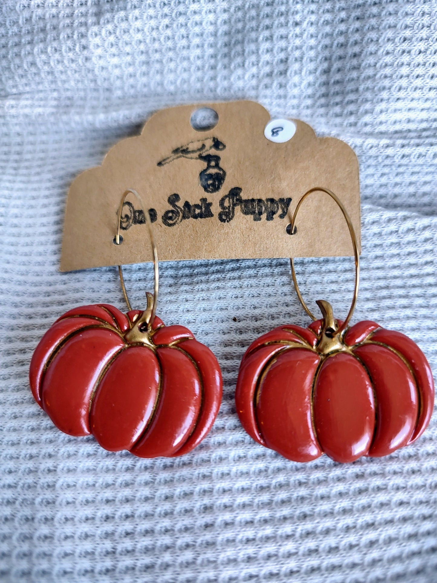 Jewel Pumpkin Earrings