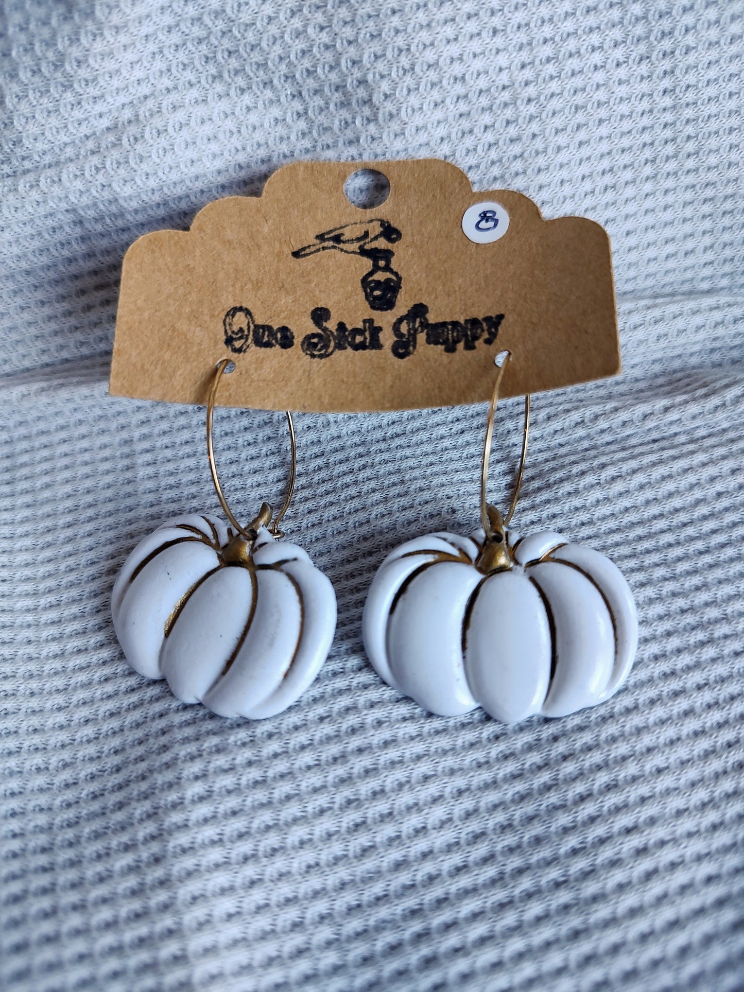 Jewel Pumpkin Earrings