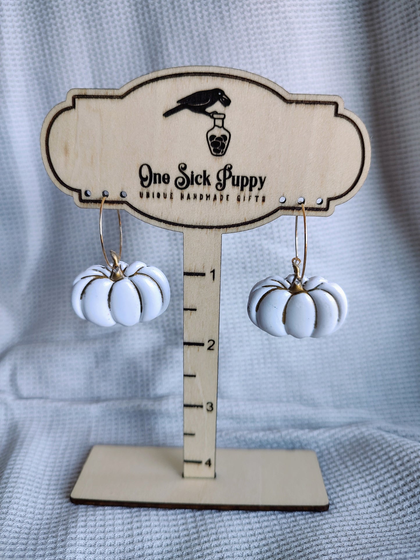 Jewel Pumpkin Earrings