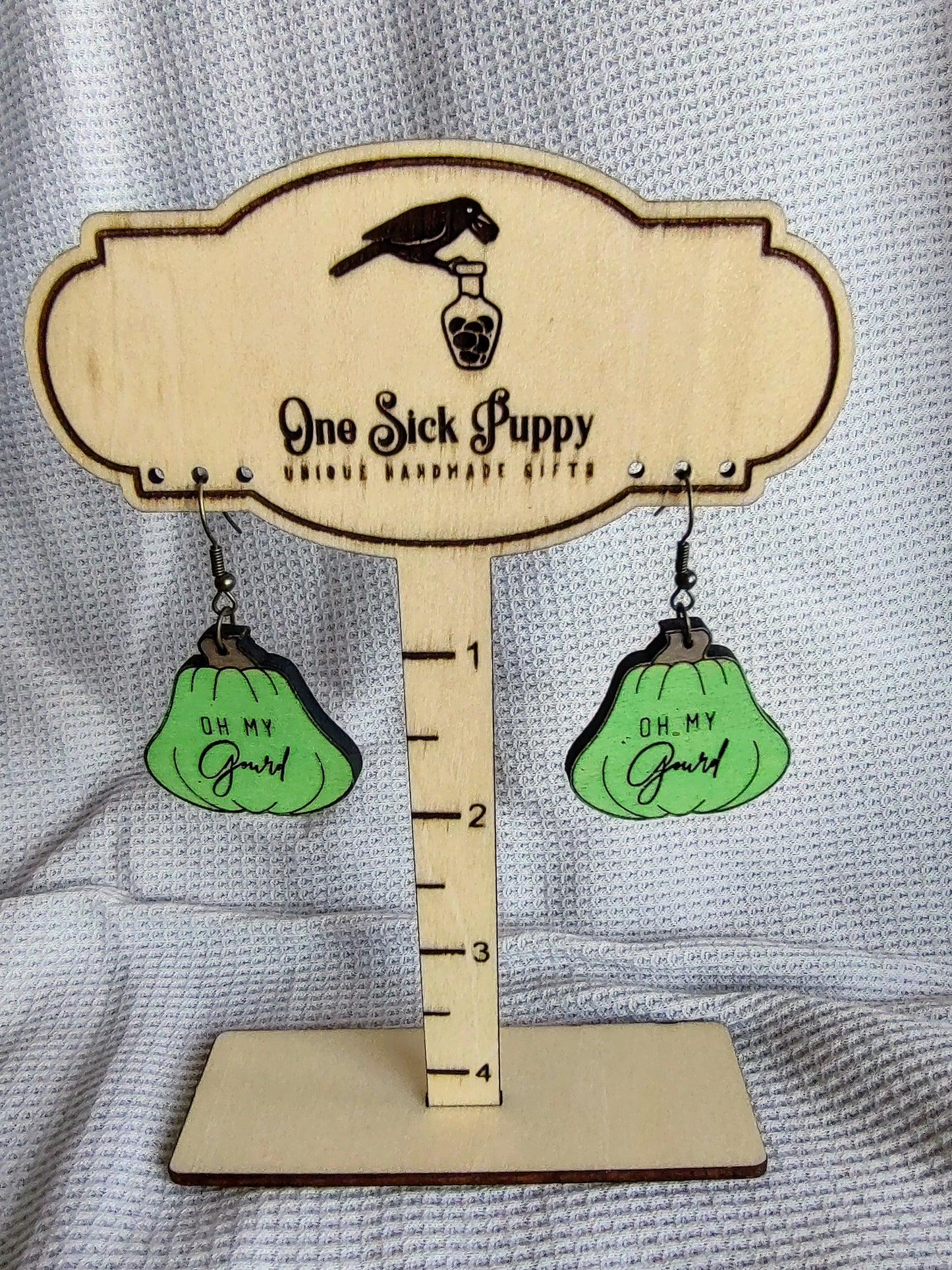 Oh My Gourd Dangle Earrings