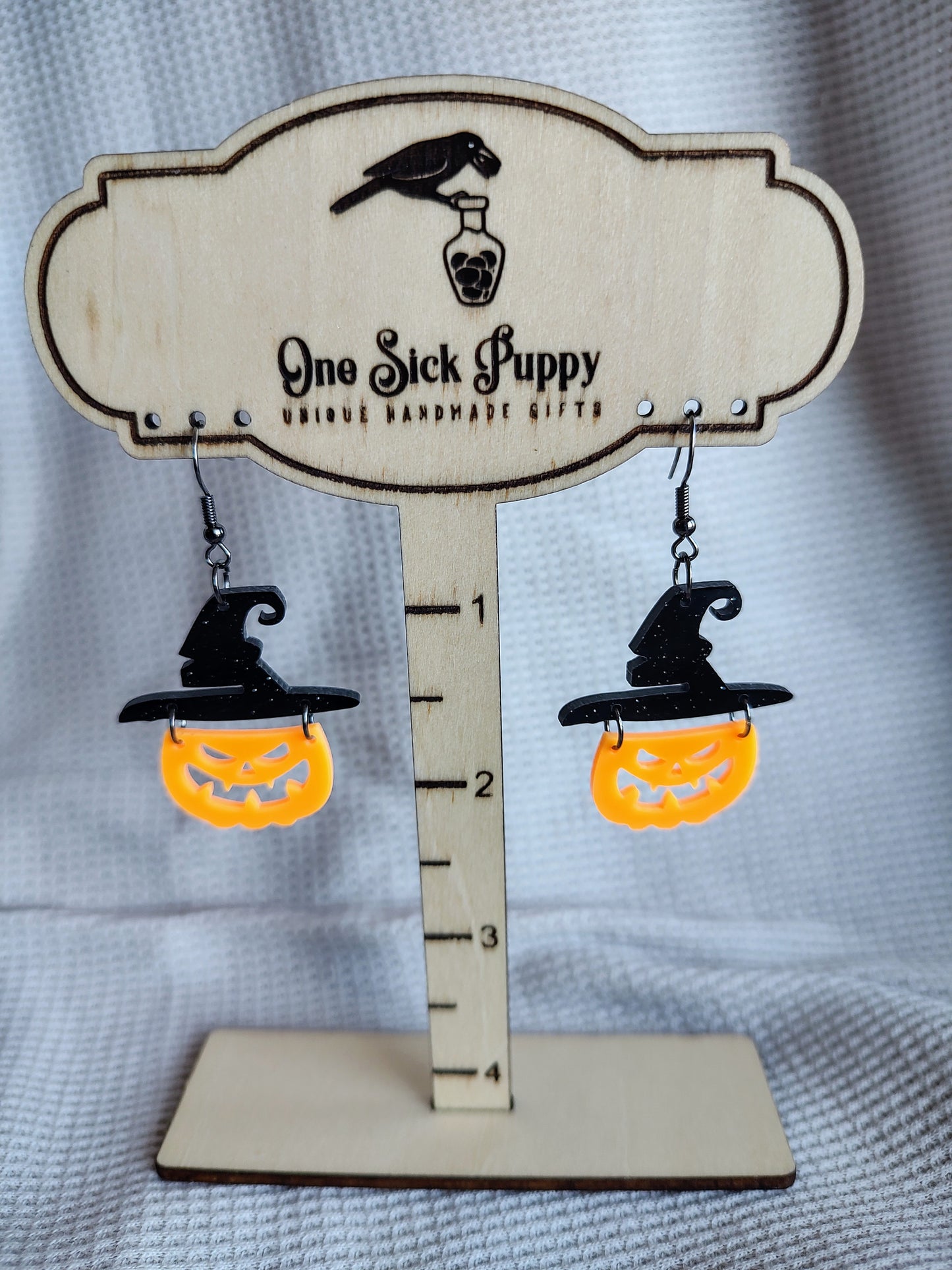 Witch-o-lantern Earrings