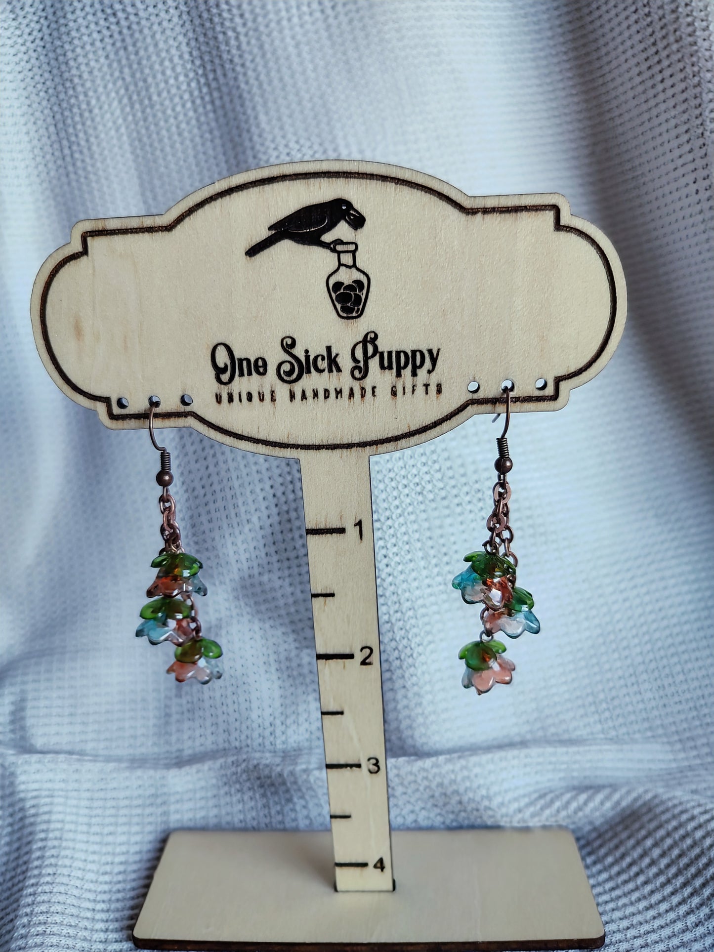Lilly Of The Valley Dangle Earrings