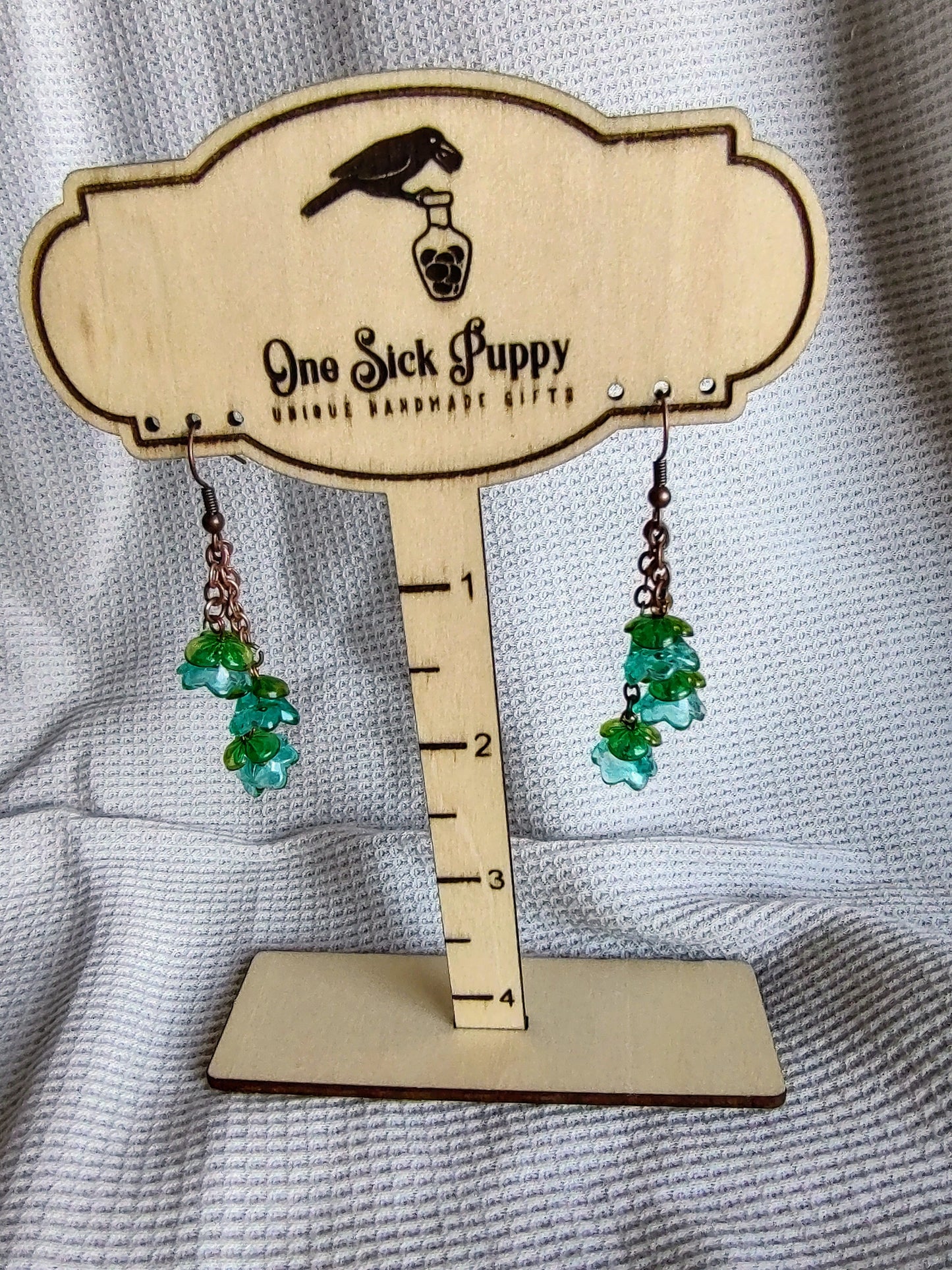 Lilly Of The Valley Dangle Earrings