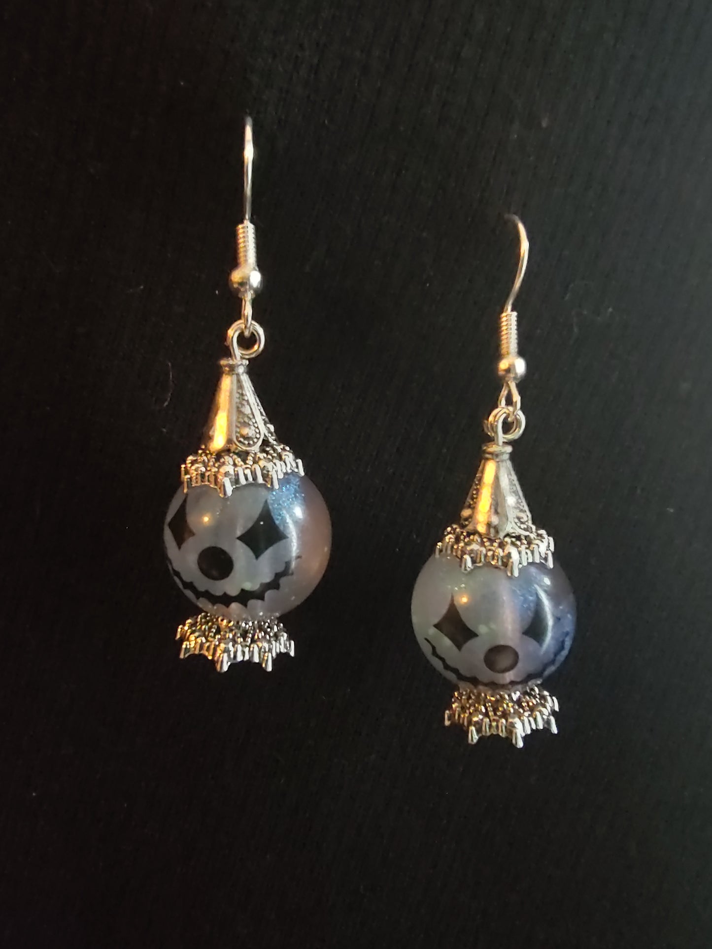 Glow In The Dark Clown Earrings