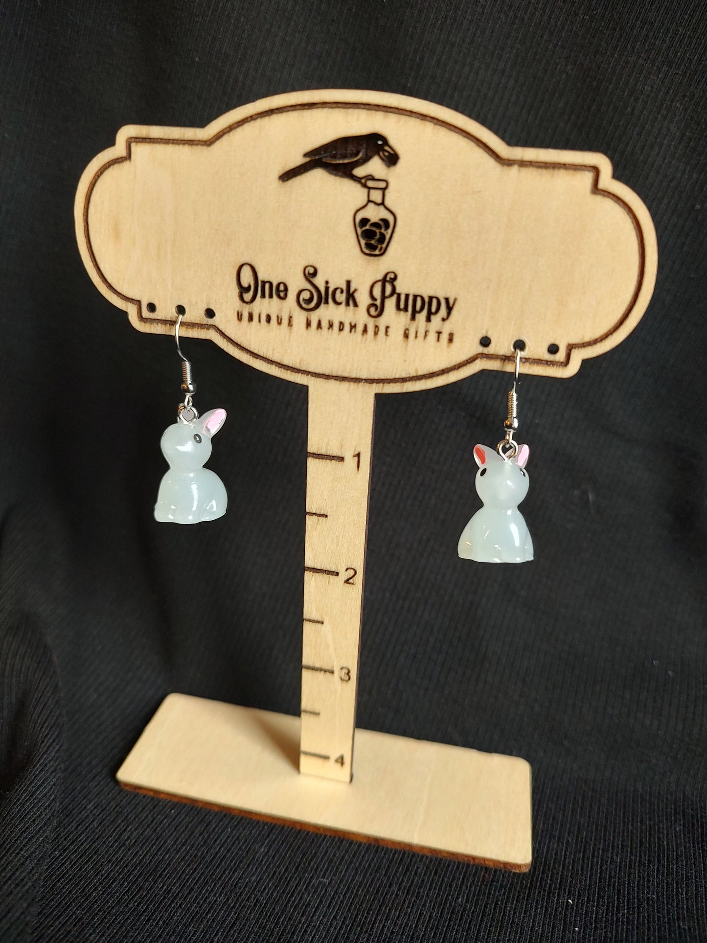 Glow Rabbit Earrings