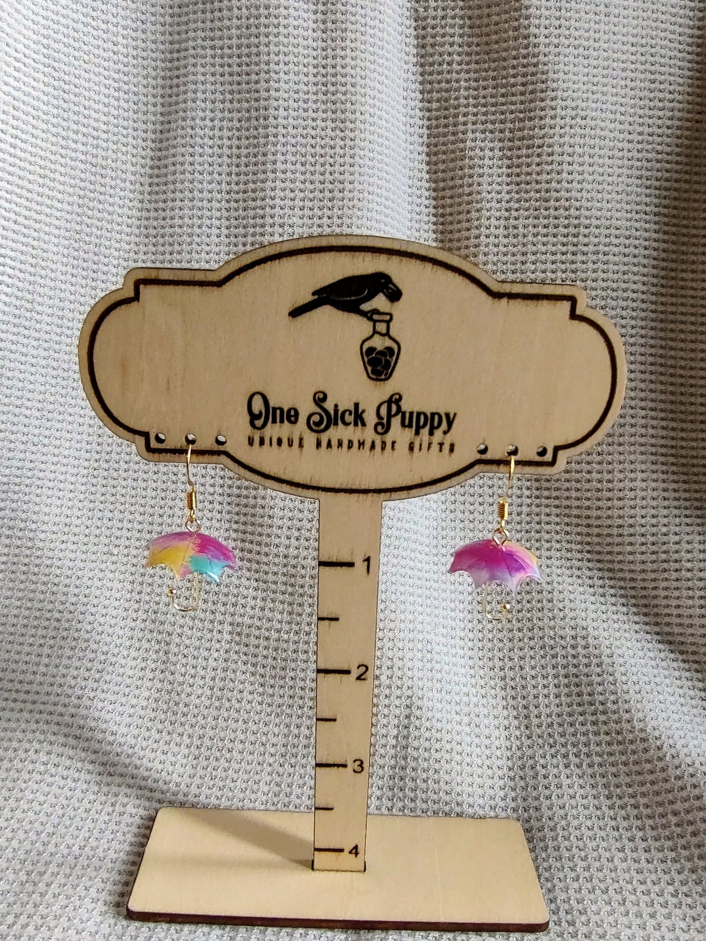 Umbrella Dangle Earrings