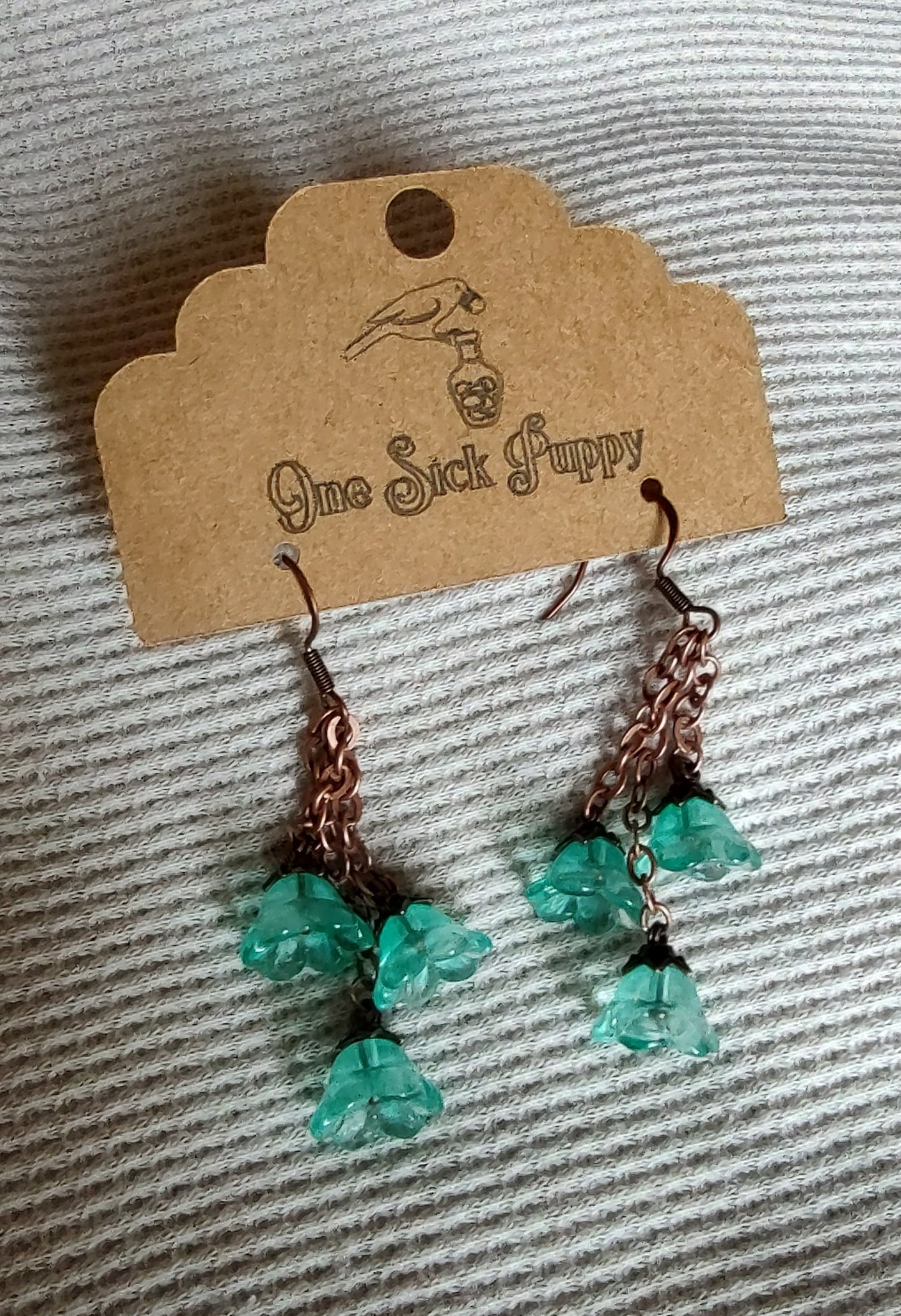 Lilly Of The Valley Dangle Earrings
