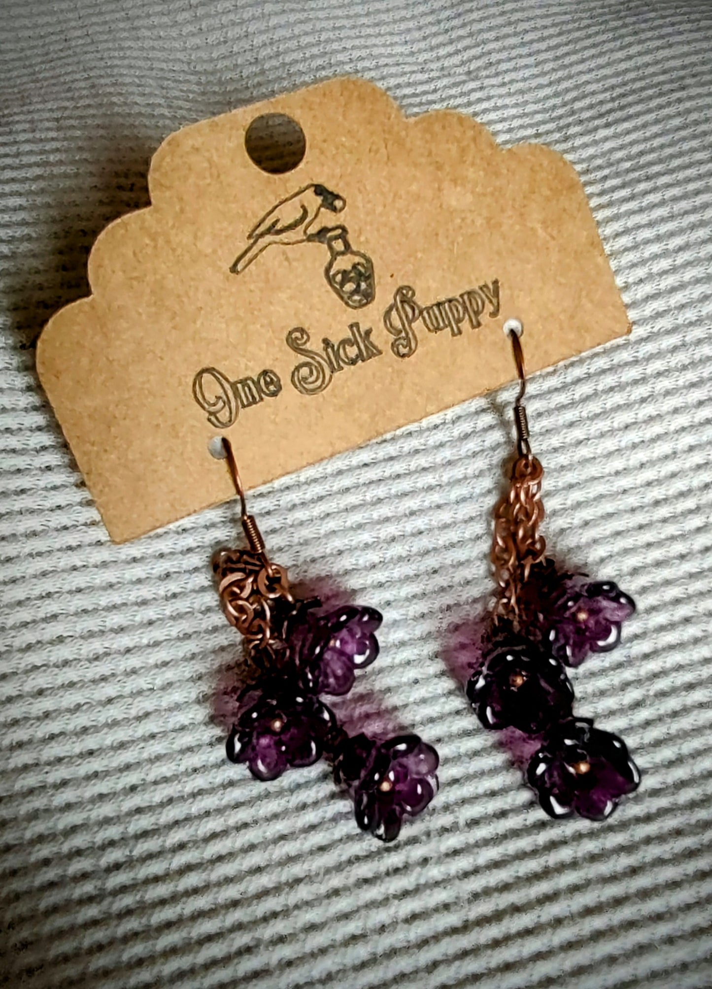 Lilly Of The Valley Dangle Earrings