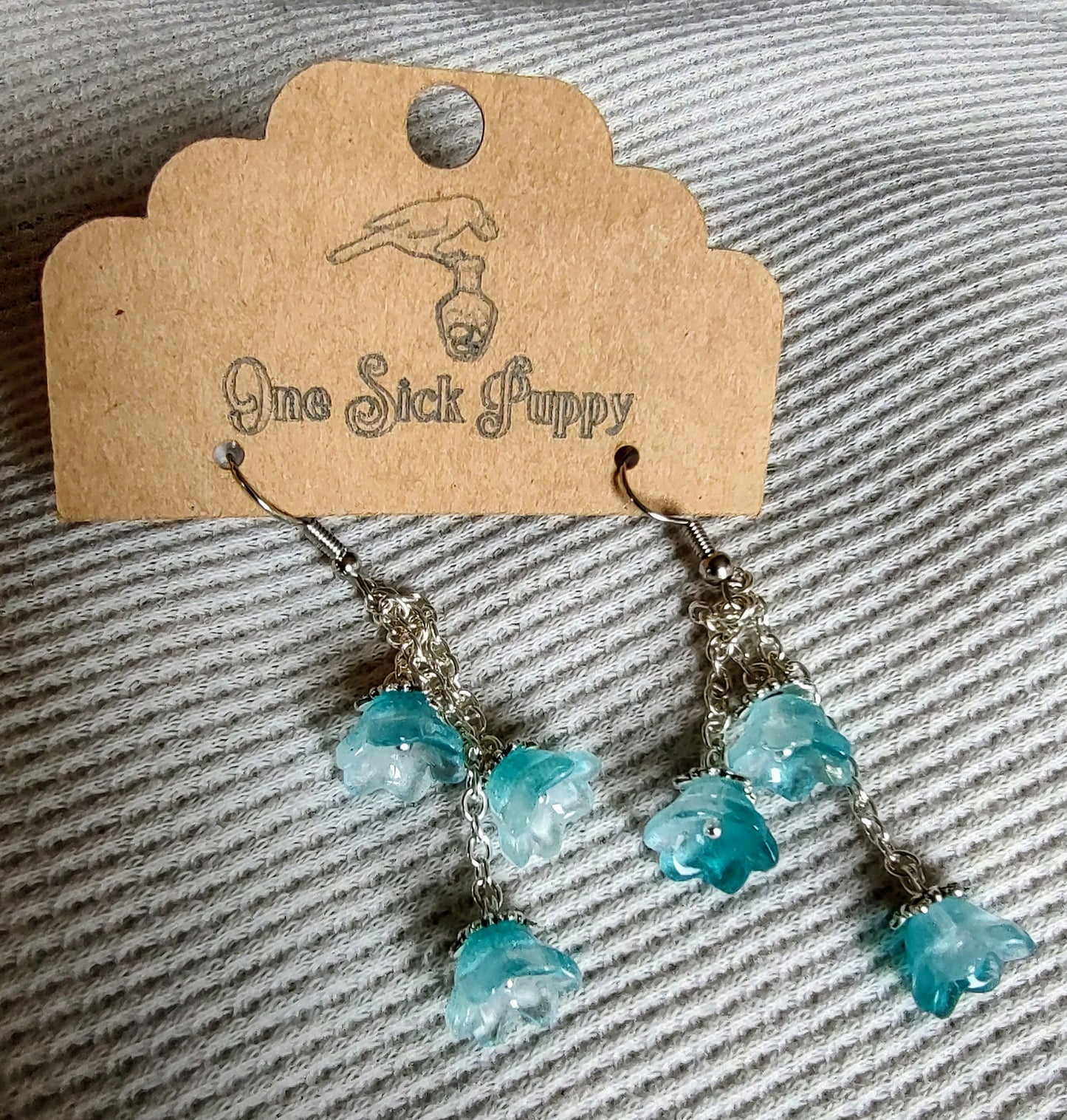 Lilly Of The Valley Dangle Earrings