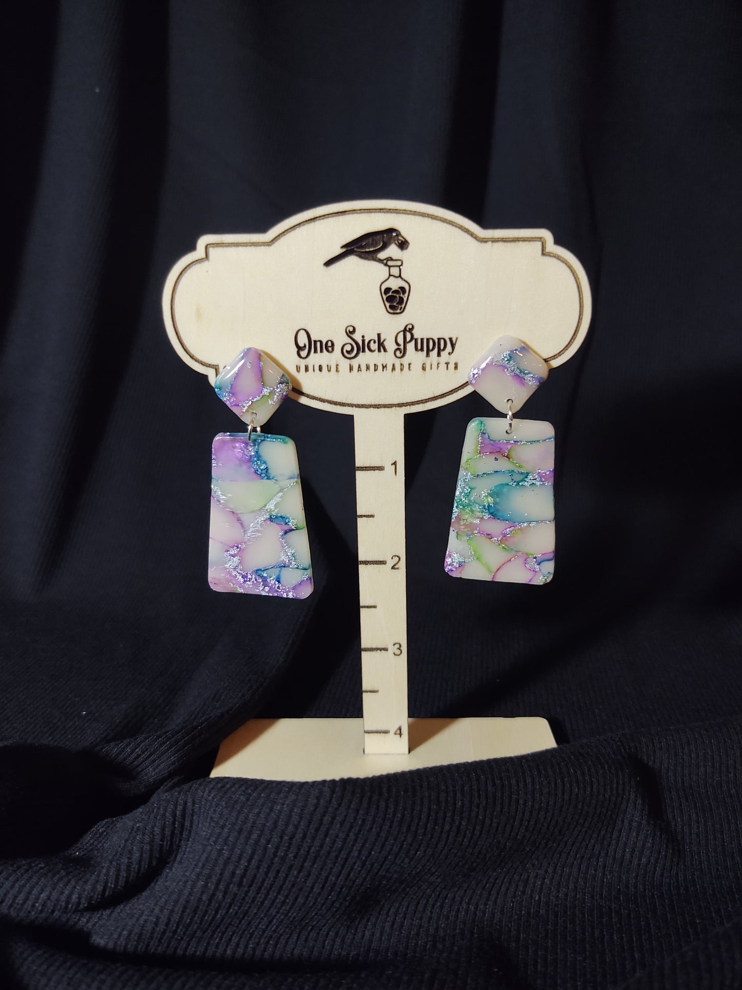 Spring Mosaic Dangles