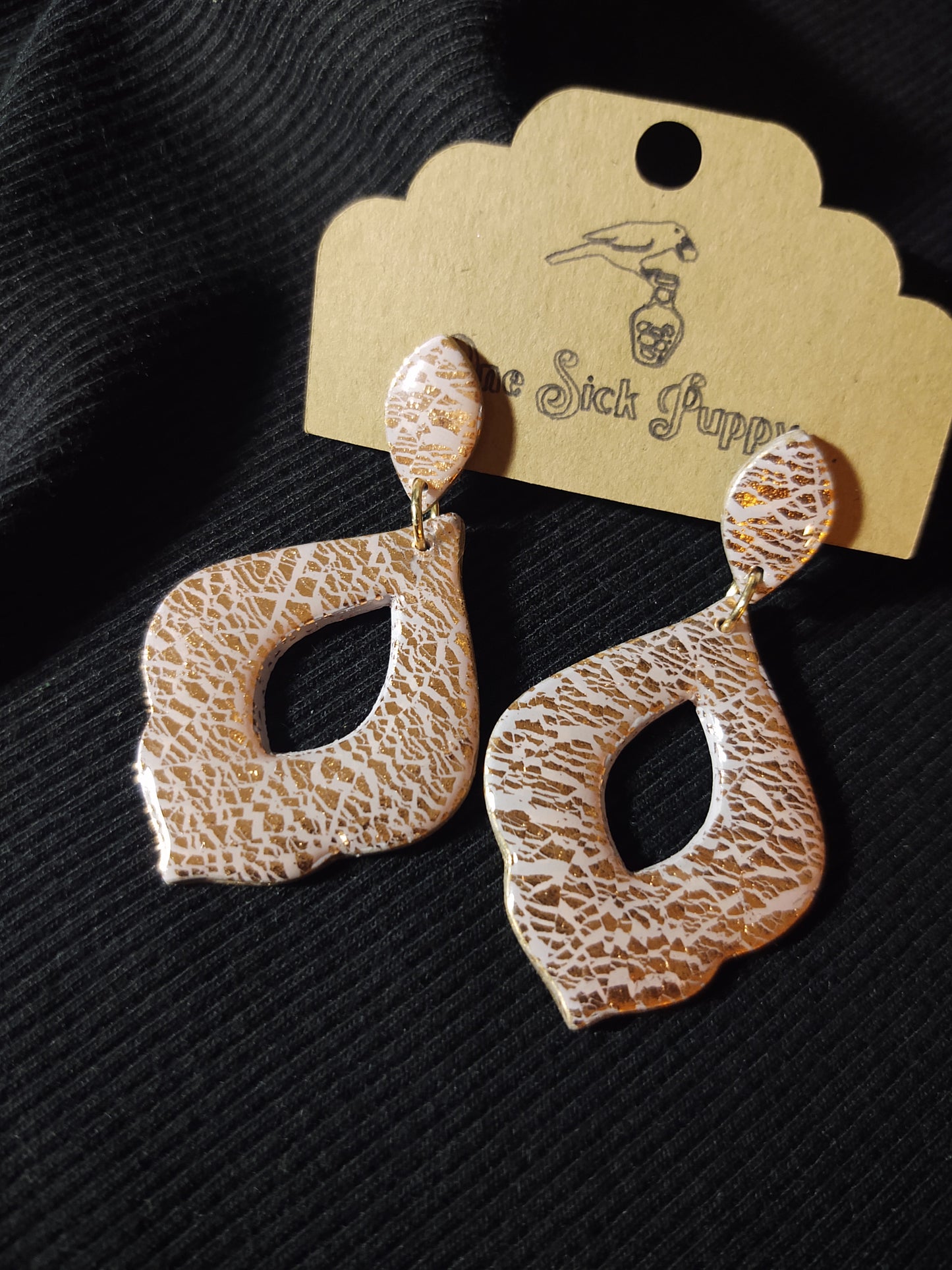 Ornamental Dangle Earrings