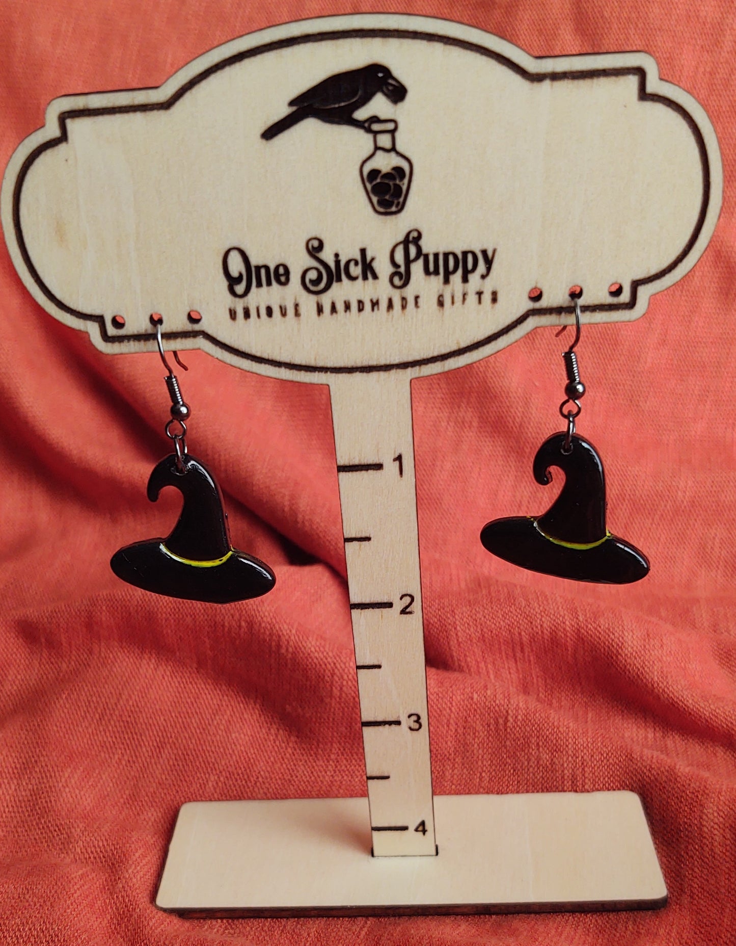 The Witch Is In Dangle Earrings