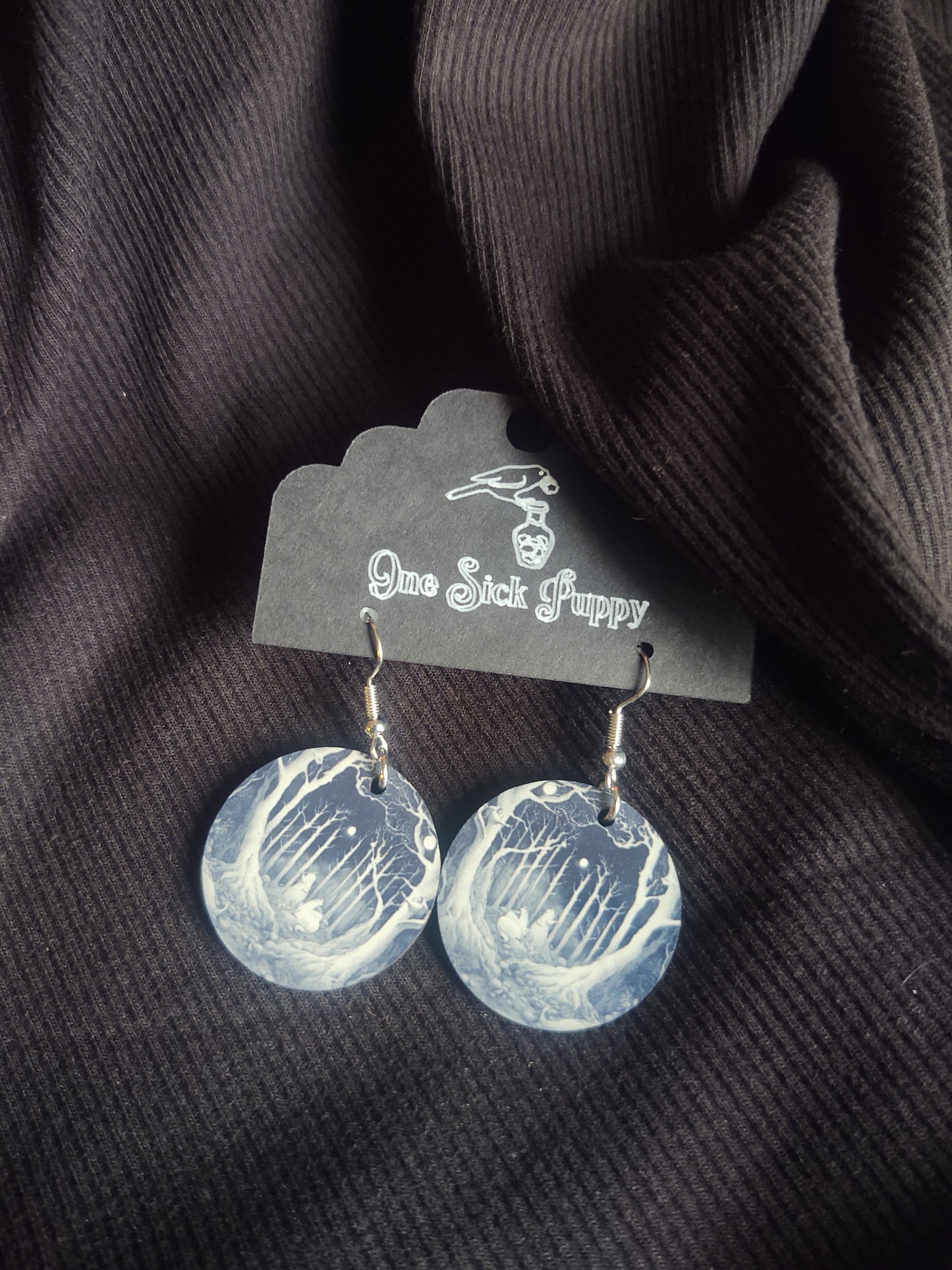 In To The Woods Dangle Earrings
