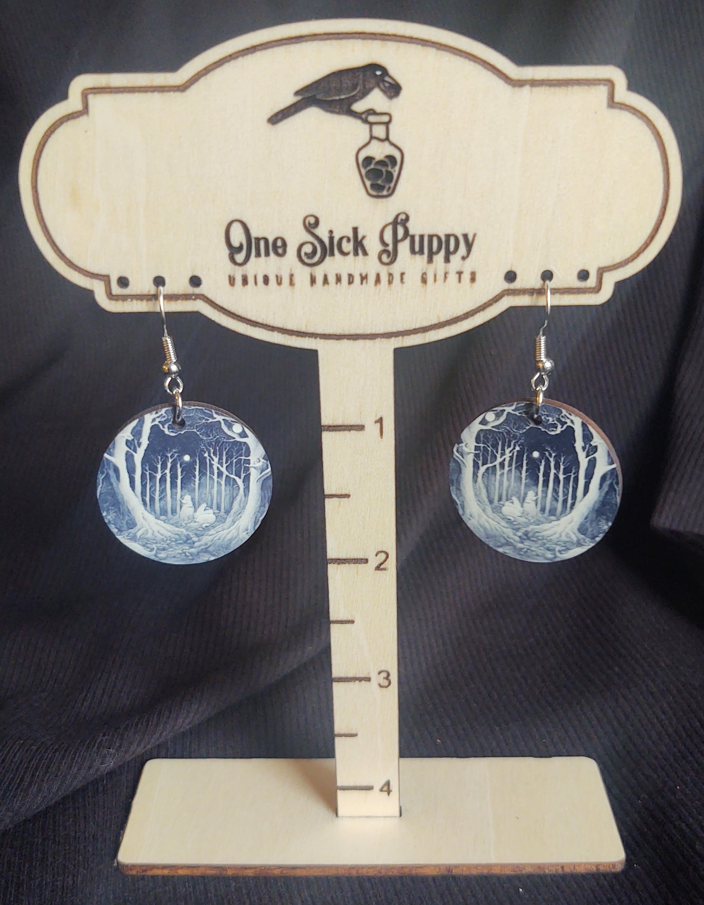 In To The Woods Dangle Earrings
