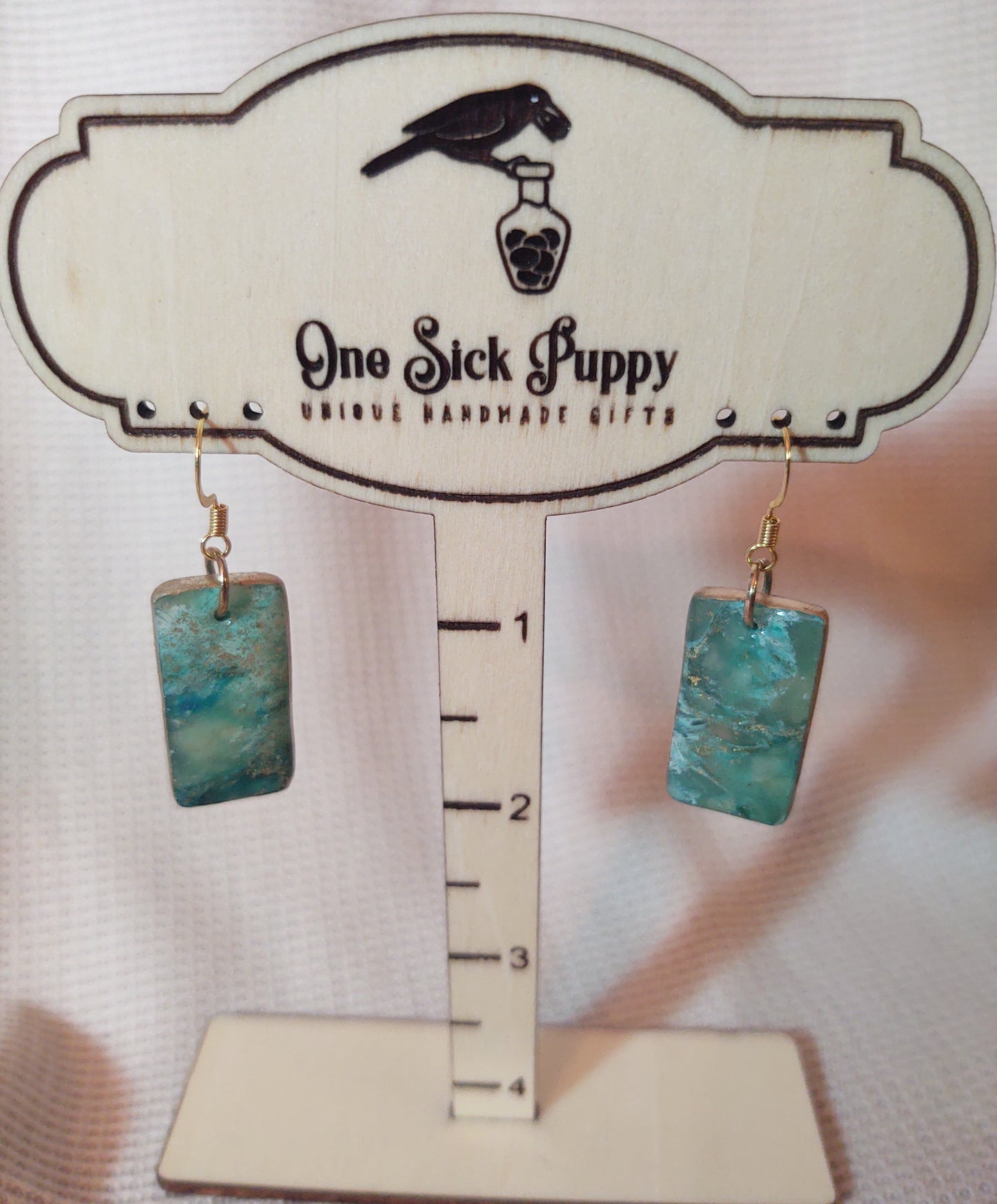 Ocean Waters Dangle Earrings
