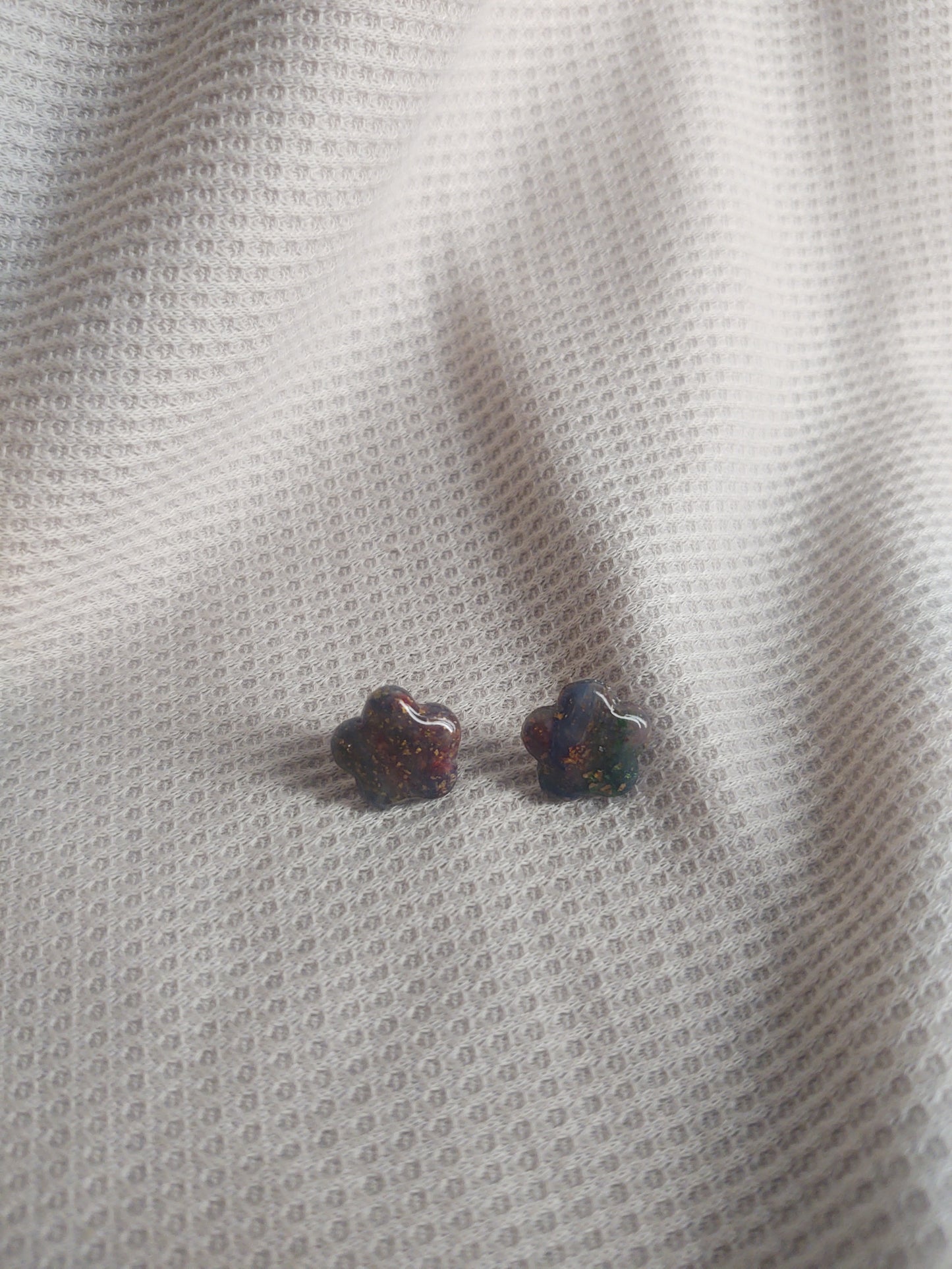 Galaxy Flower Studs
