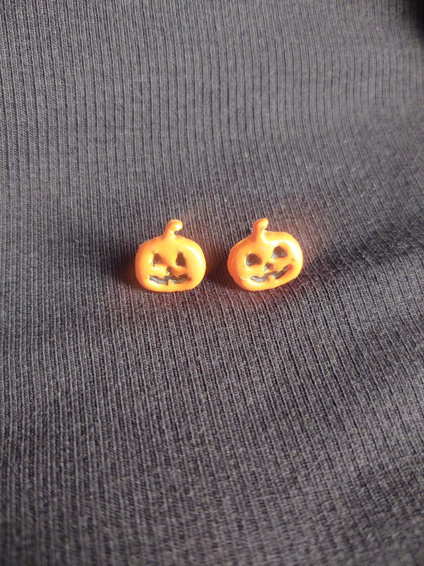 Jack-o-lantern Studs