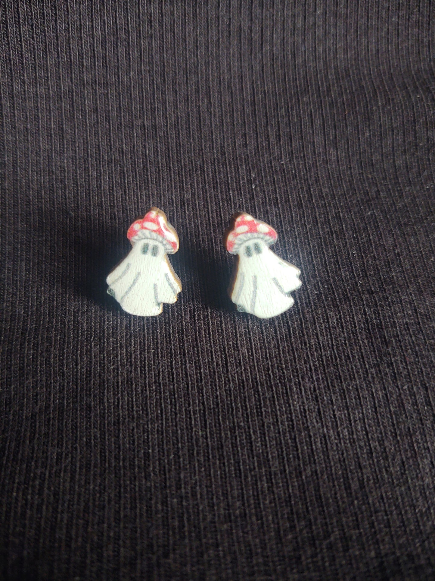 Mushroom Ghost Studs