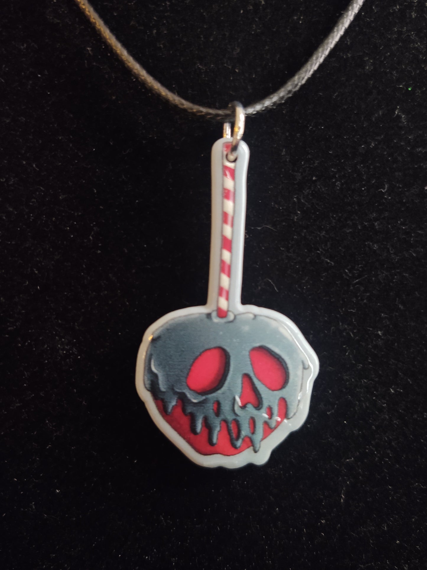 Poison Candy Apple Necklace