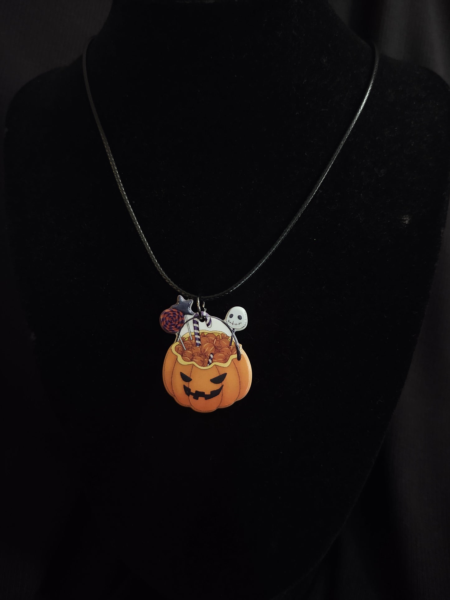 Vintage Treat Bucket Necklace
