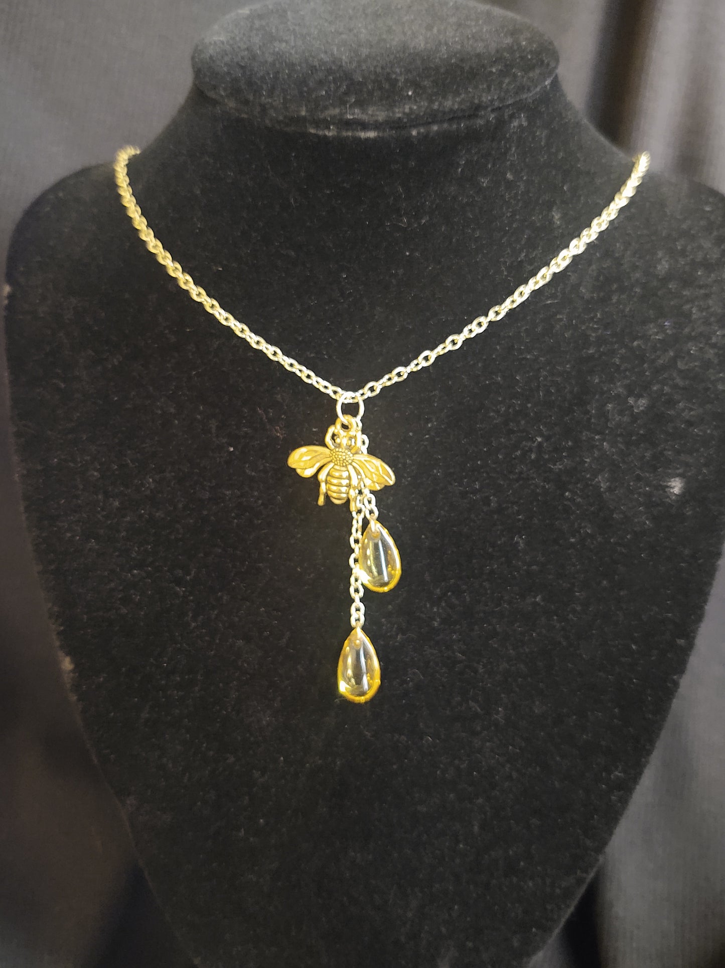 Bee and Honey Necklace