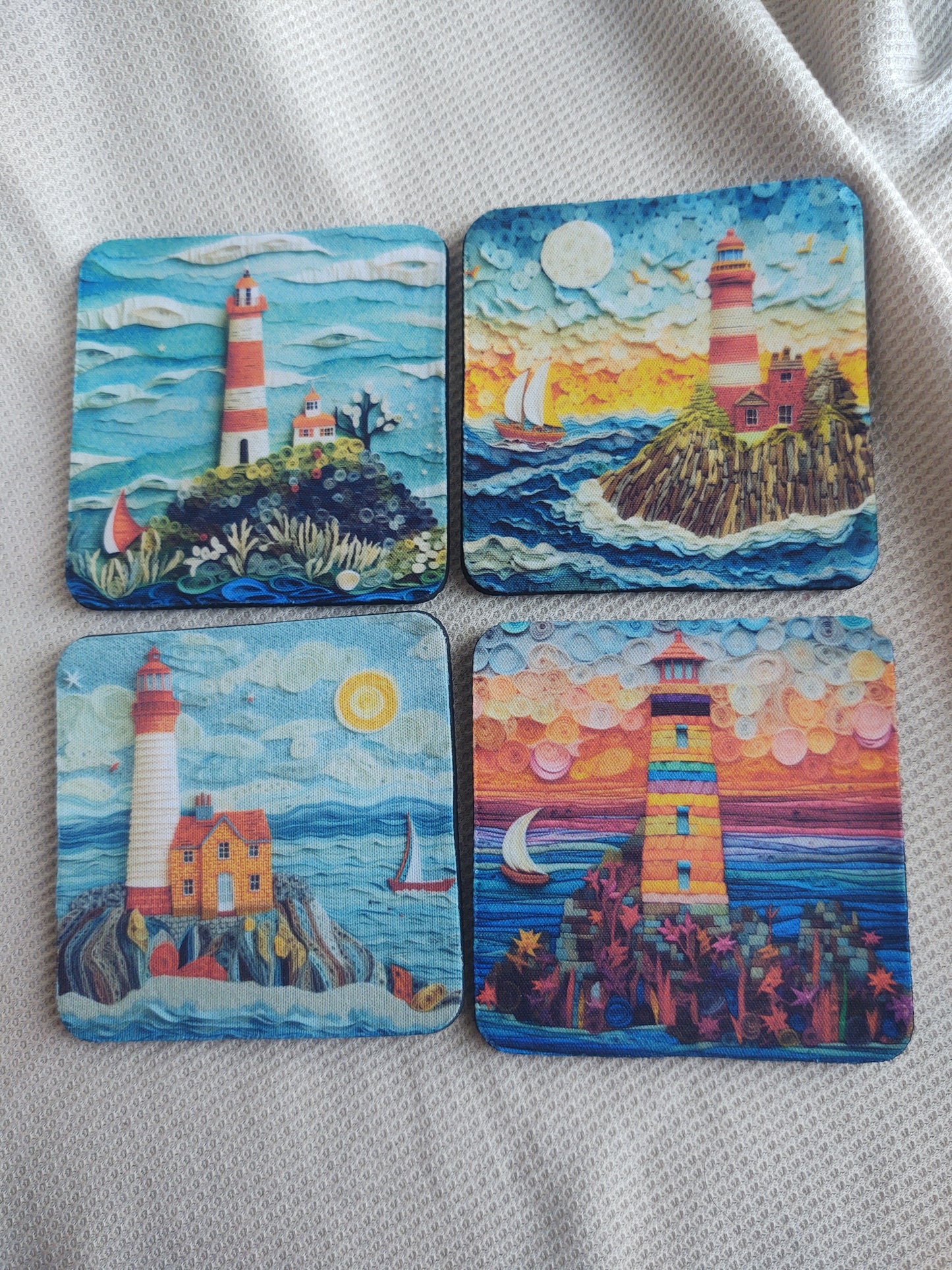 Lighthouse Coaster Set