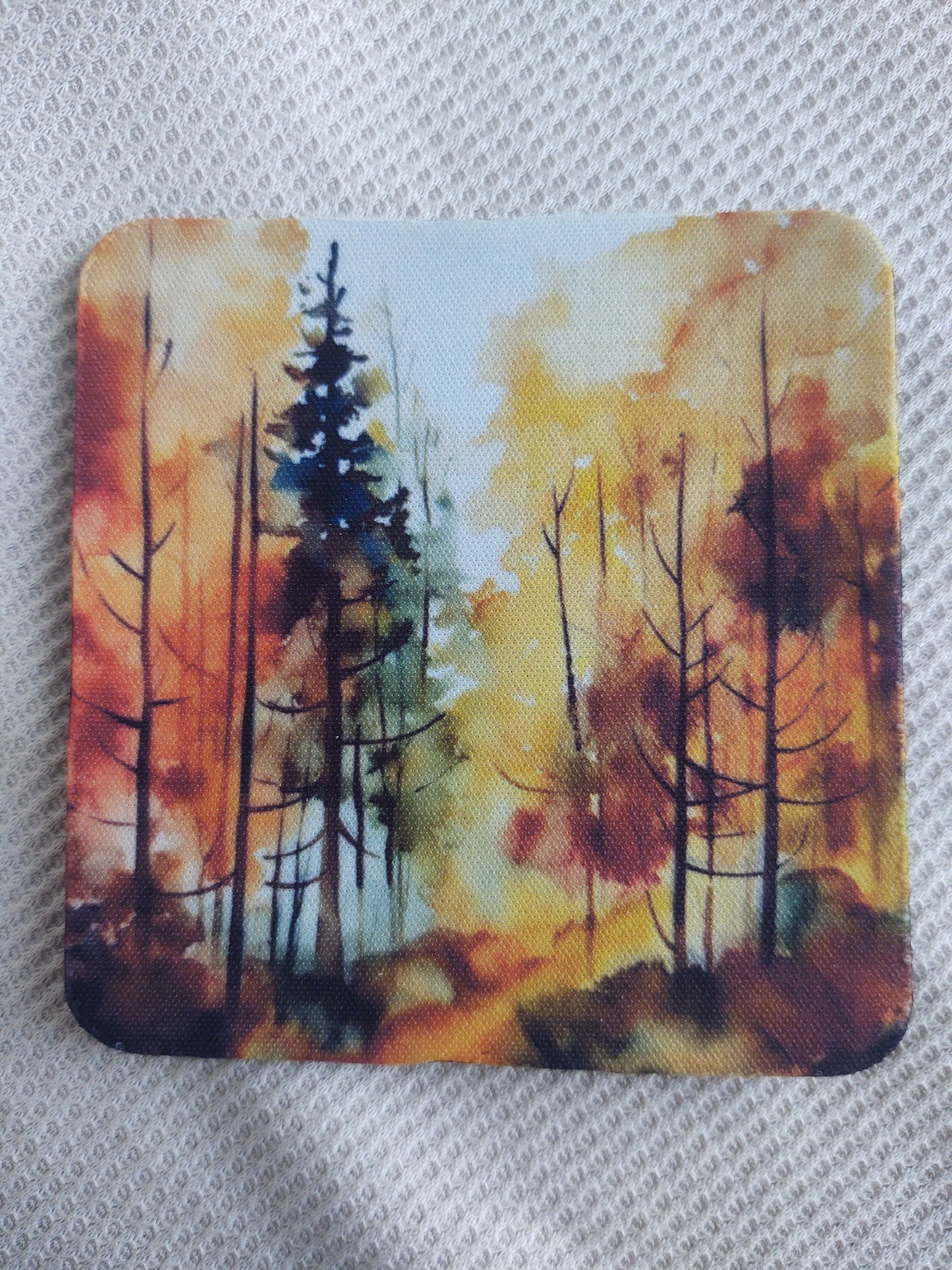 Fall Foliage Coaster Set