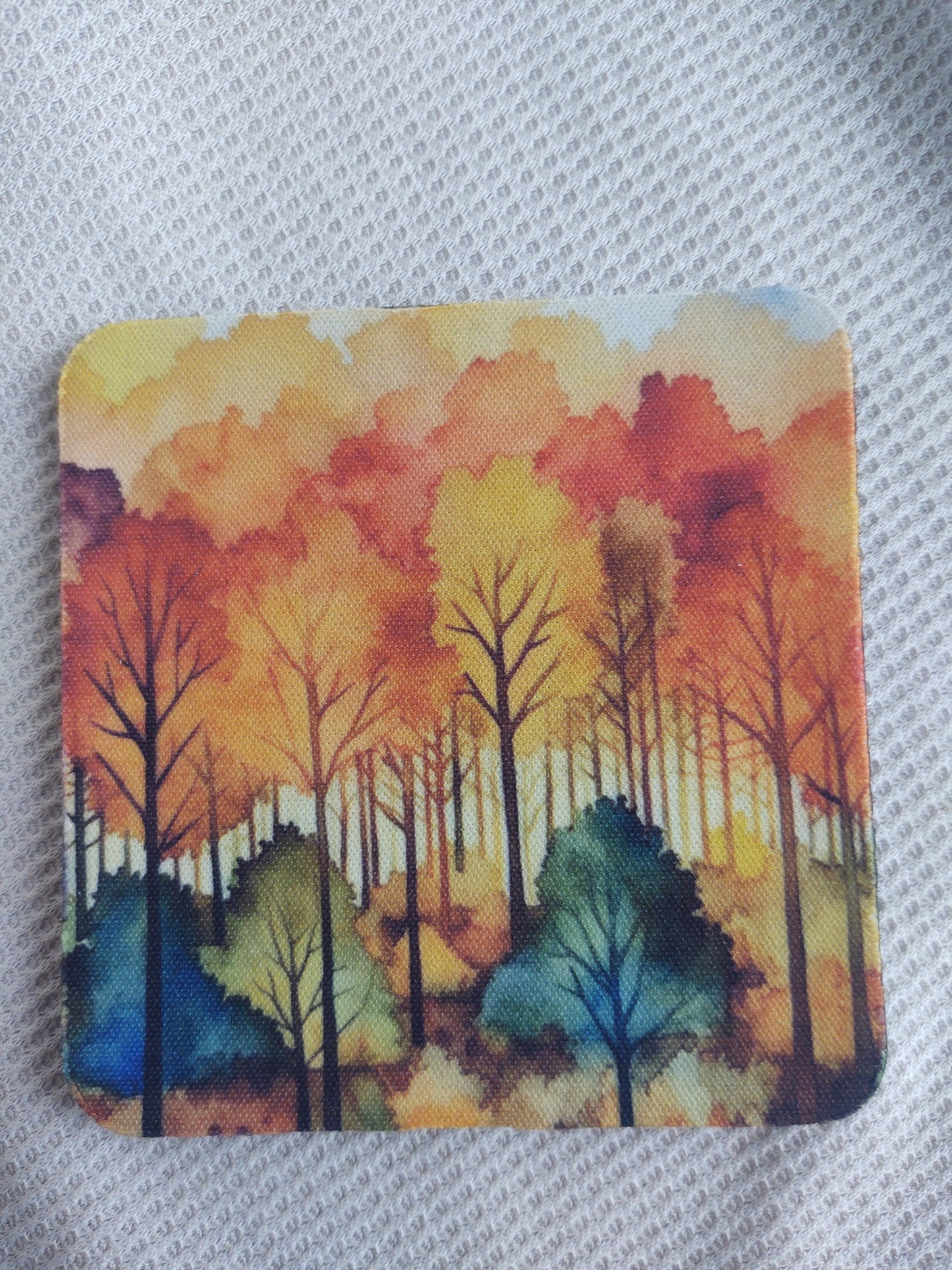 Fall Foliage Coaster Set