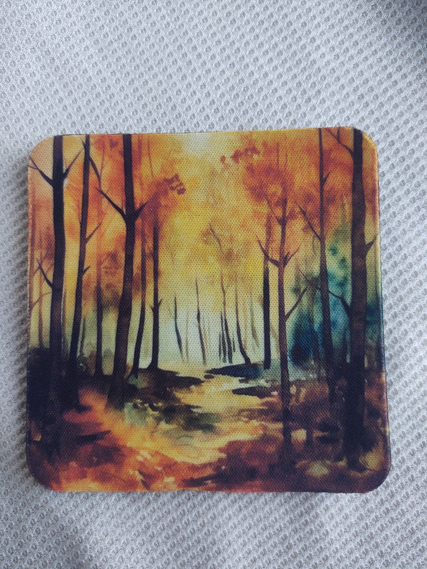 Fall Foliage Coaster Set