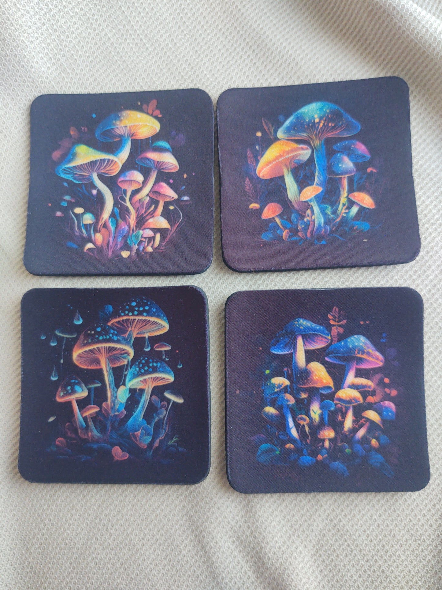 Mushroom Coaster Set