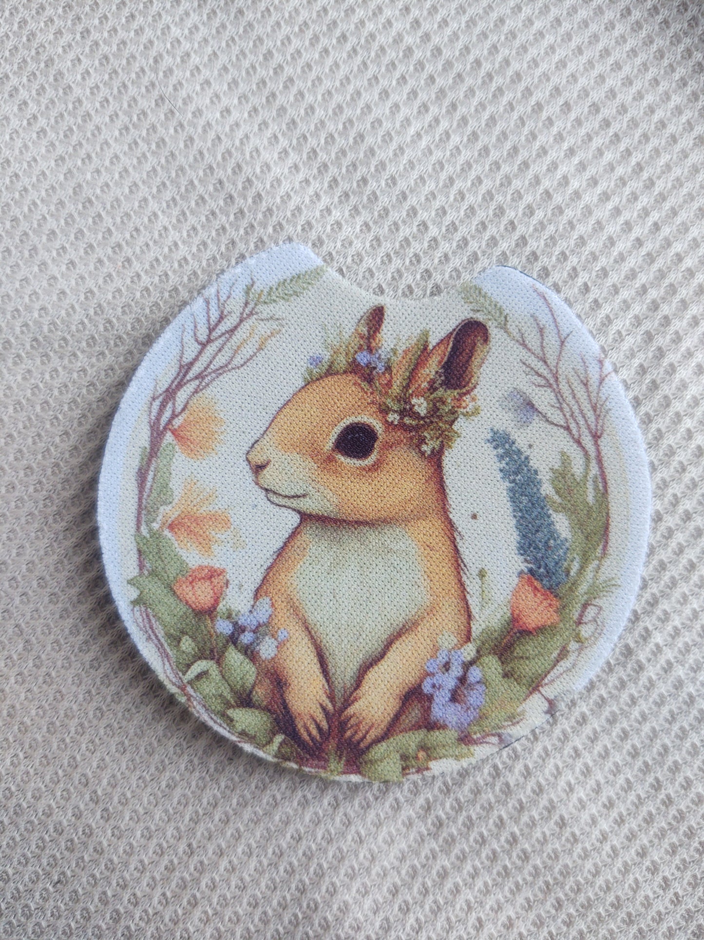 Spring Critter Car Coaster Set