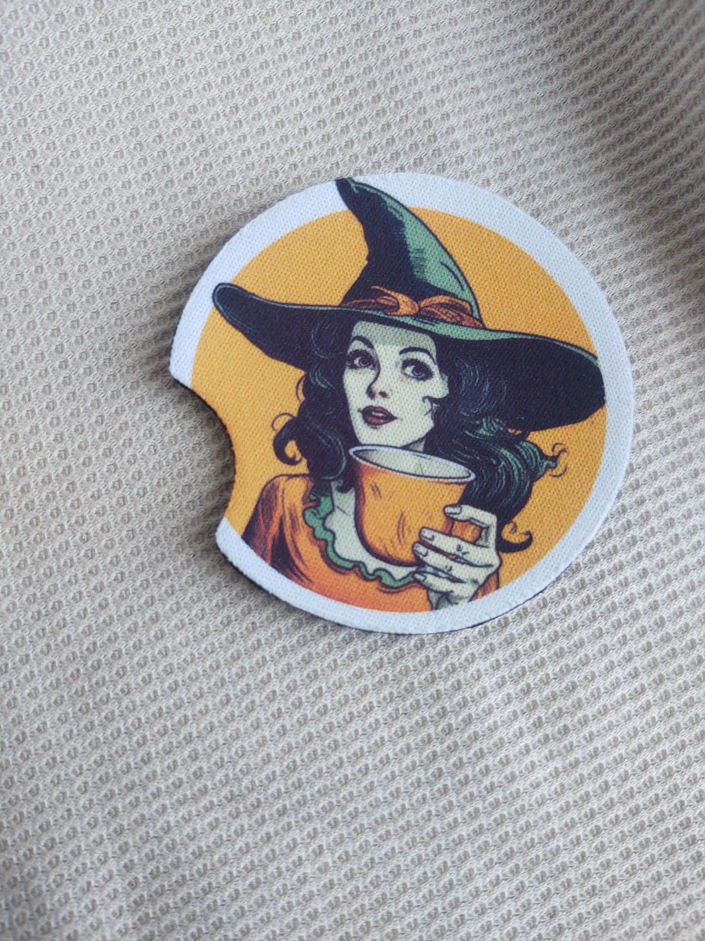 Coffee Queen Car Coaster Set