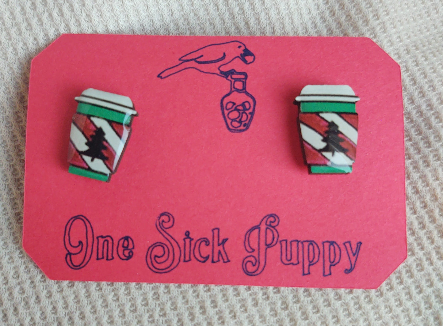 Winter Latte Studs