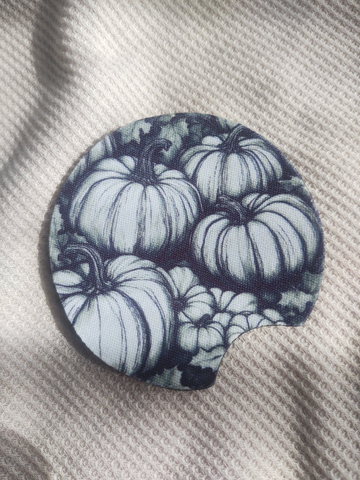 Pumpkin Picking Car Coaster Set